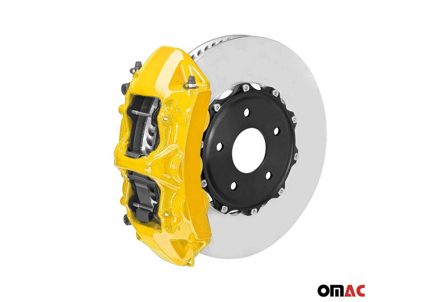 OMAC Sprühfarbe OMAC Bremssattellack California Gelb Auto Lack Set Tuning, Hitzbeständig, Starke Haftung, Einfache DIY-Anwendung Bild 5