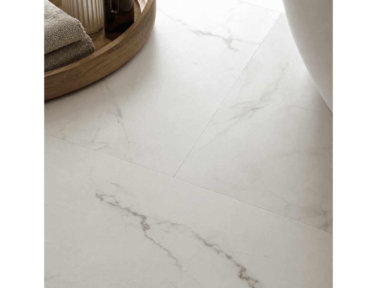 Berti Graf Designboden LVT Vinylboden selbstklebend 2 mm wasserfest in Marmor und Beton Optik, selbstklebend Bild 5