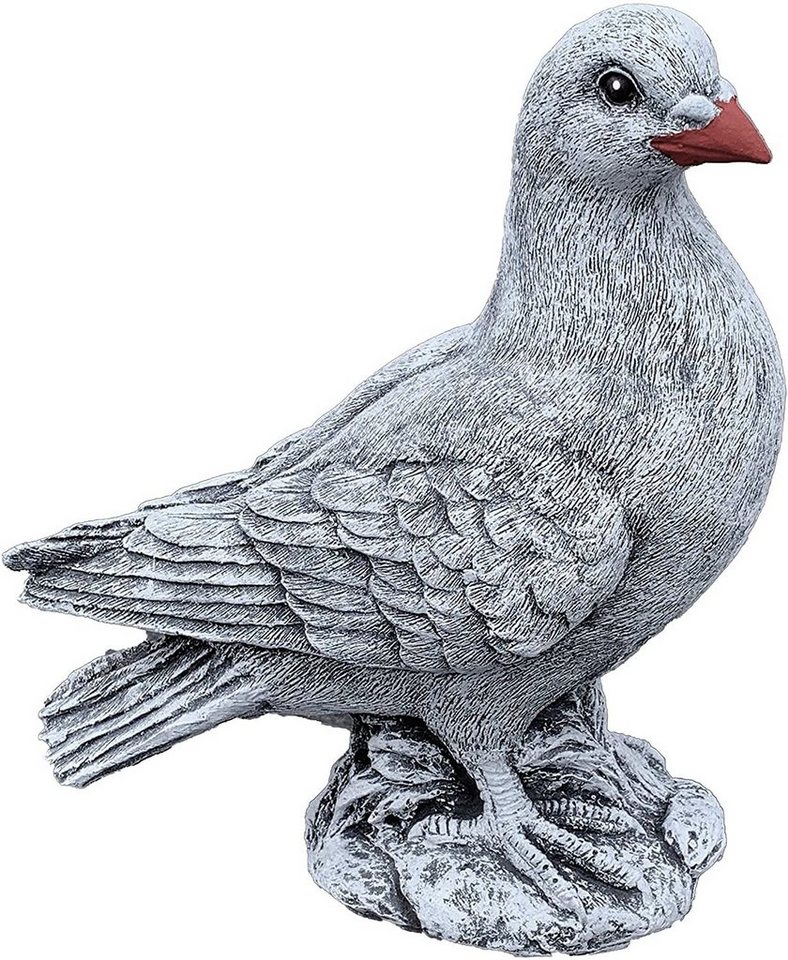 Stone and Style Gartenfigur Frostfeste Steinfigur Taube naturgetreu Bild 5