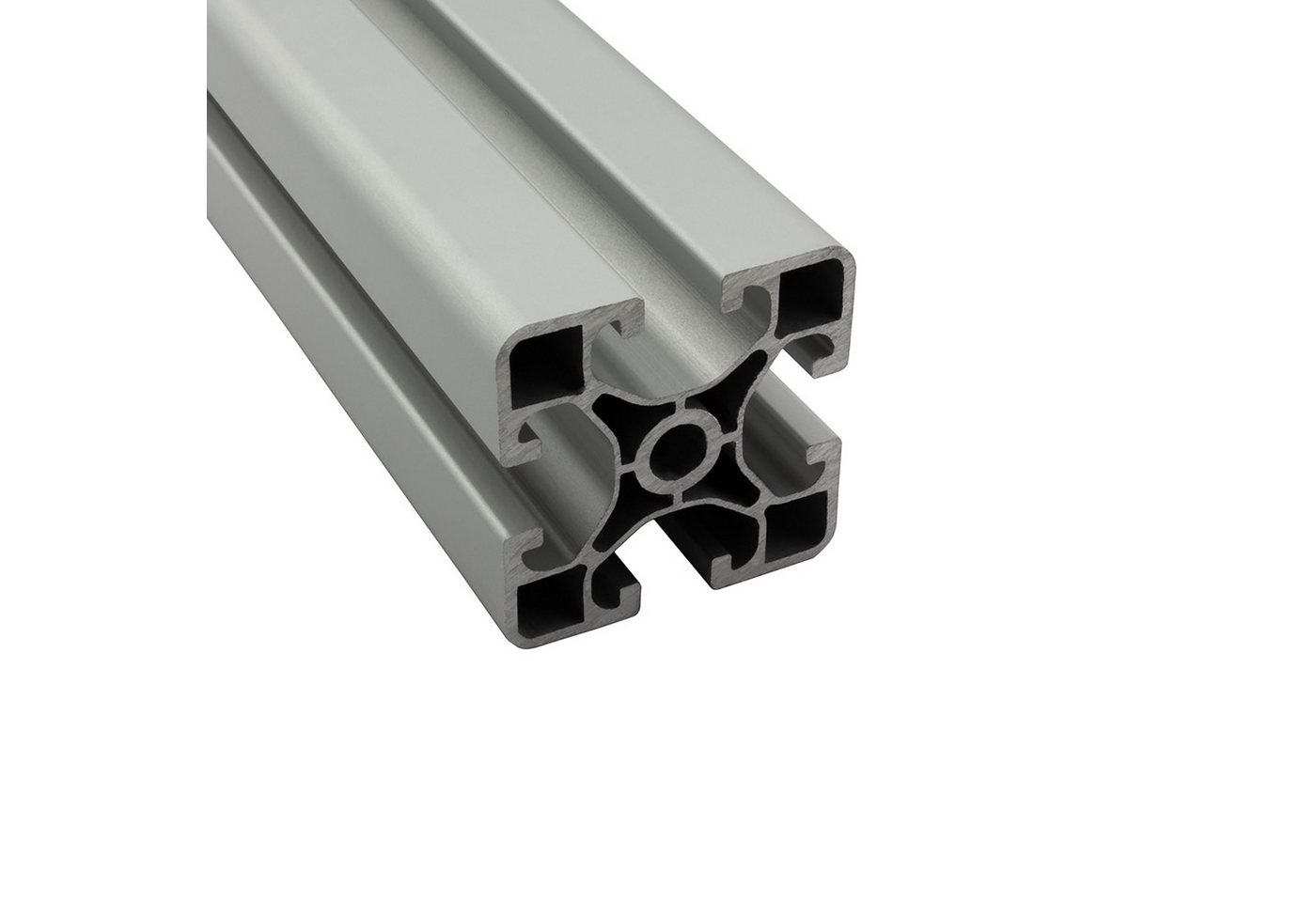 KLAK Profil KLAK 40 - 6x Aluprofil 40x40mm light 2m System-, Montageprofil Nut 8 (Set) Bild 2