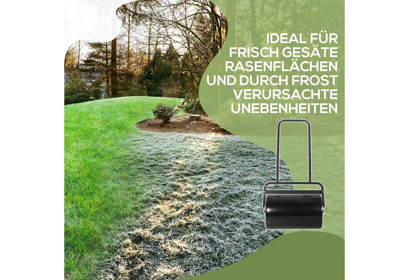 Outsunny Rasenwalze Rasenwalze Bild 5