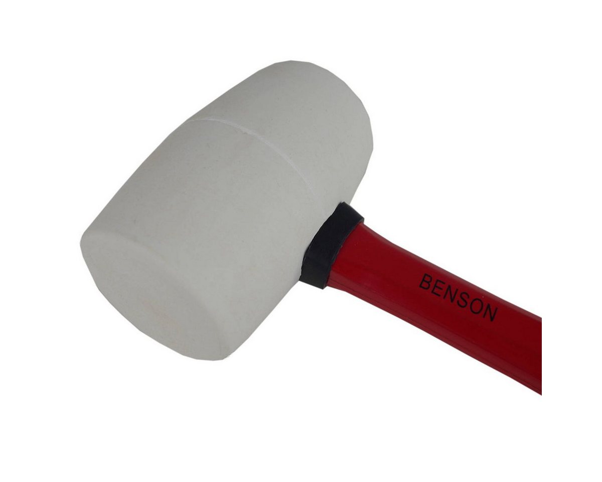 Benson Tools Gummihammer Gummihammer Hammer 16OZ Installationshammer 570g Kopfdurchmesser 50 mm (1-St), rutschhemmender Griff