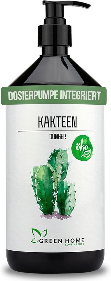 GREEN HOME LOVE NATURE Spezialdünger Kakteen- & Sukkulentendünger flüssig NPK 7+3+5, Spurennährstoffe, Kakteen, NPK 7+3+5, Spurennährstoffe, chelatiert, Dosierpumpe Bild 4