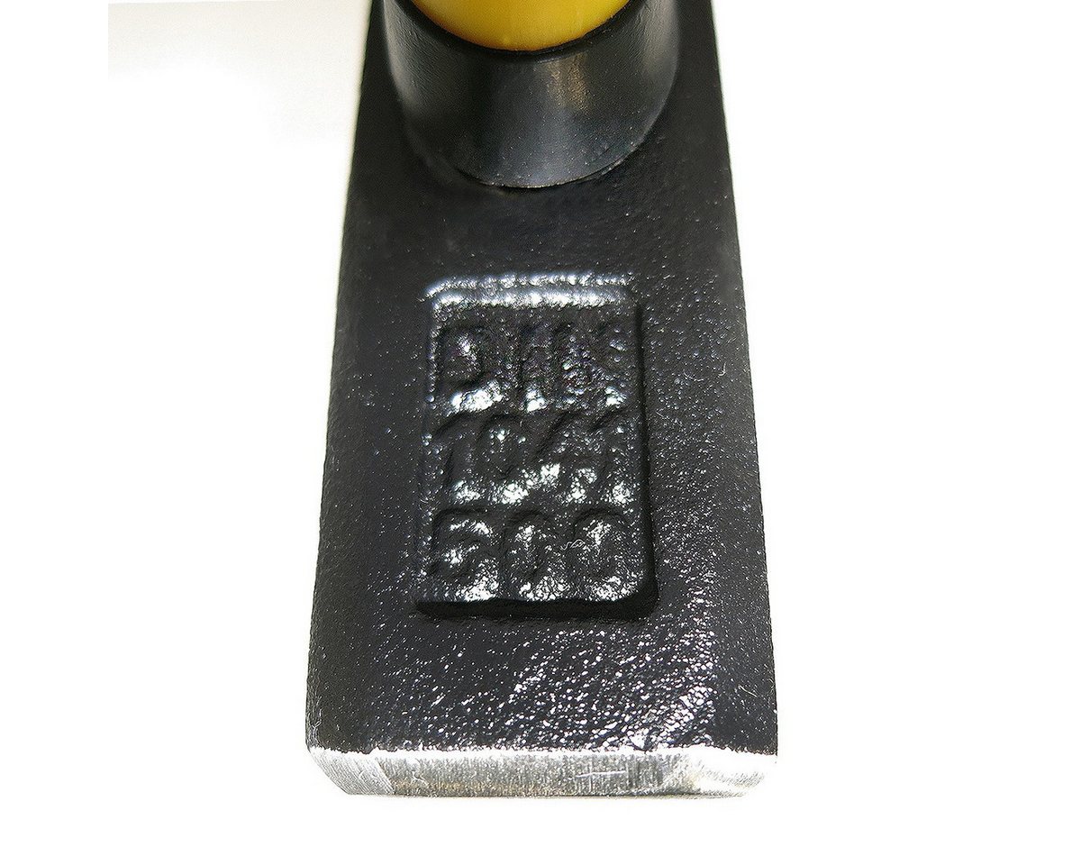 S&R Hammer Schlosserhammer 300 g Kopf, doppelt geschweifter rutschfester Stiel, aus robustem Fiberglas, stoßdämpfend und handschonend Bild 3