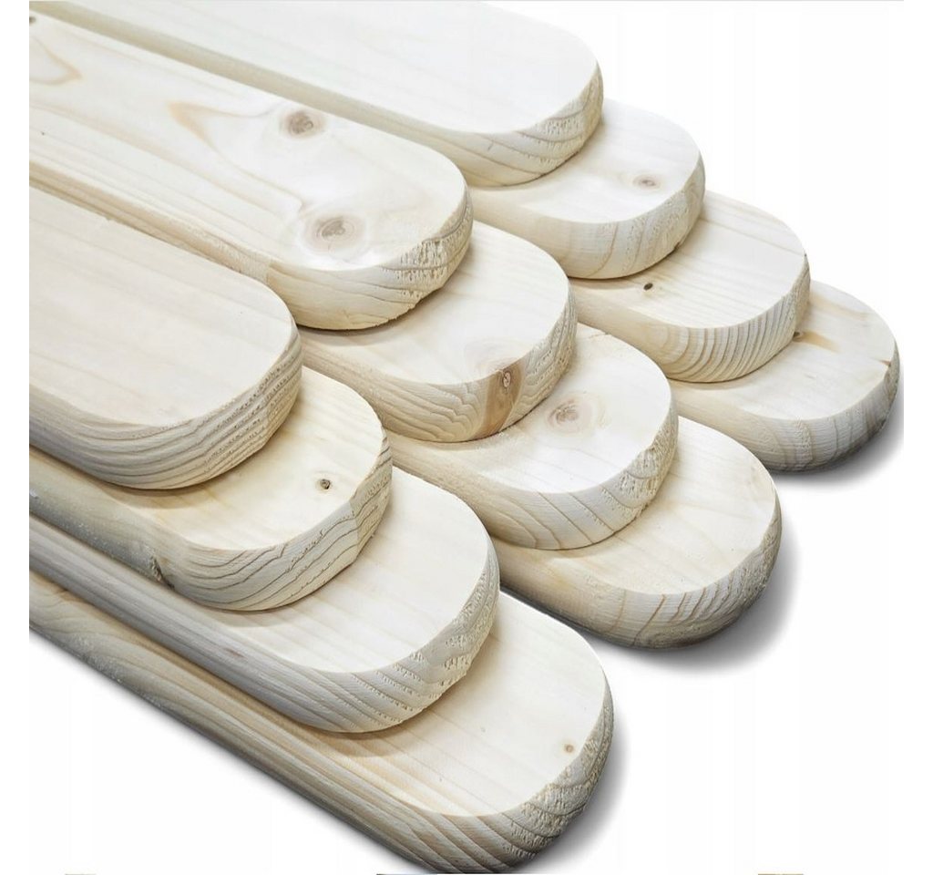 QLS Holzzaun 1x STÜCK Zaunlatte 120 cm, Holz Brett Kiefer Fichte Gehobelt Gartenzaun Bild 2