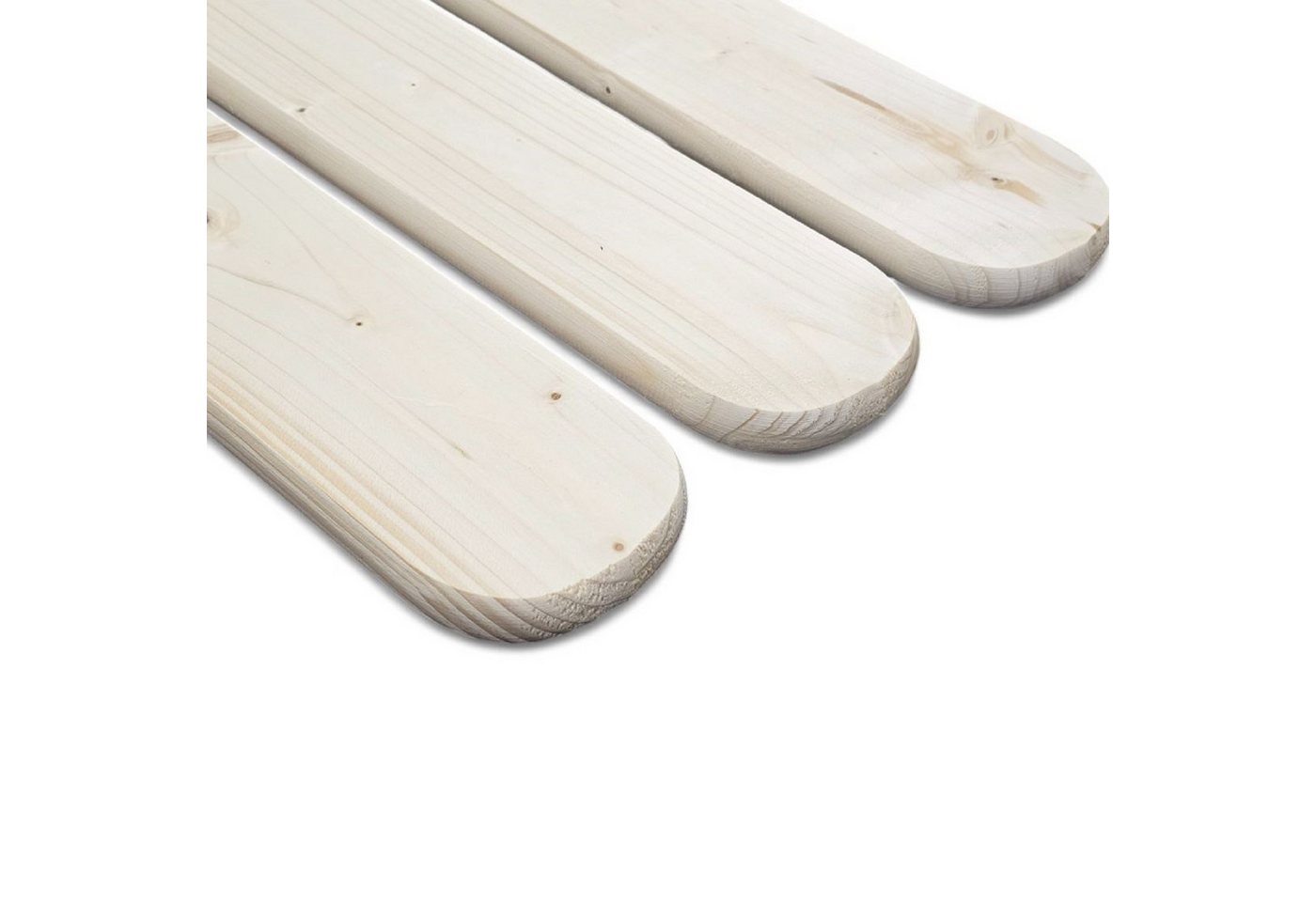 QLS Holzzaun 1x STÜCK Zaunlatte 120 cm, Holz Brett Kiefer Fichte Gehobelt Gartenzaun Bild 5