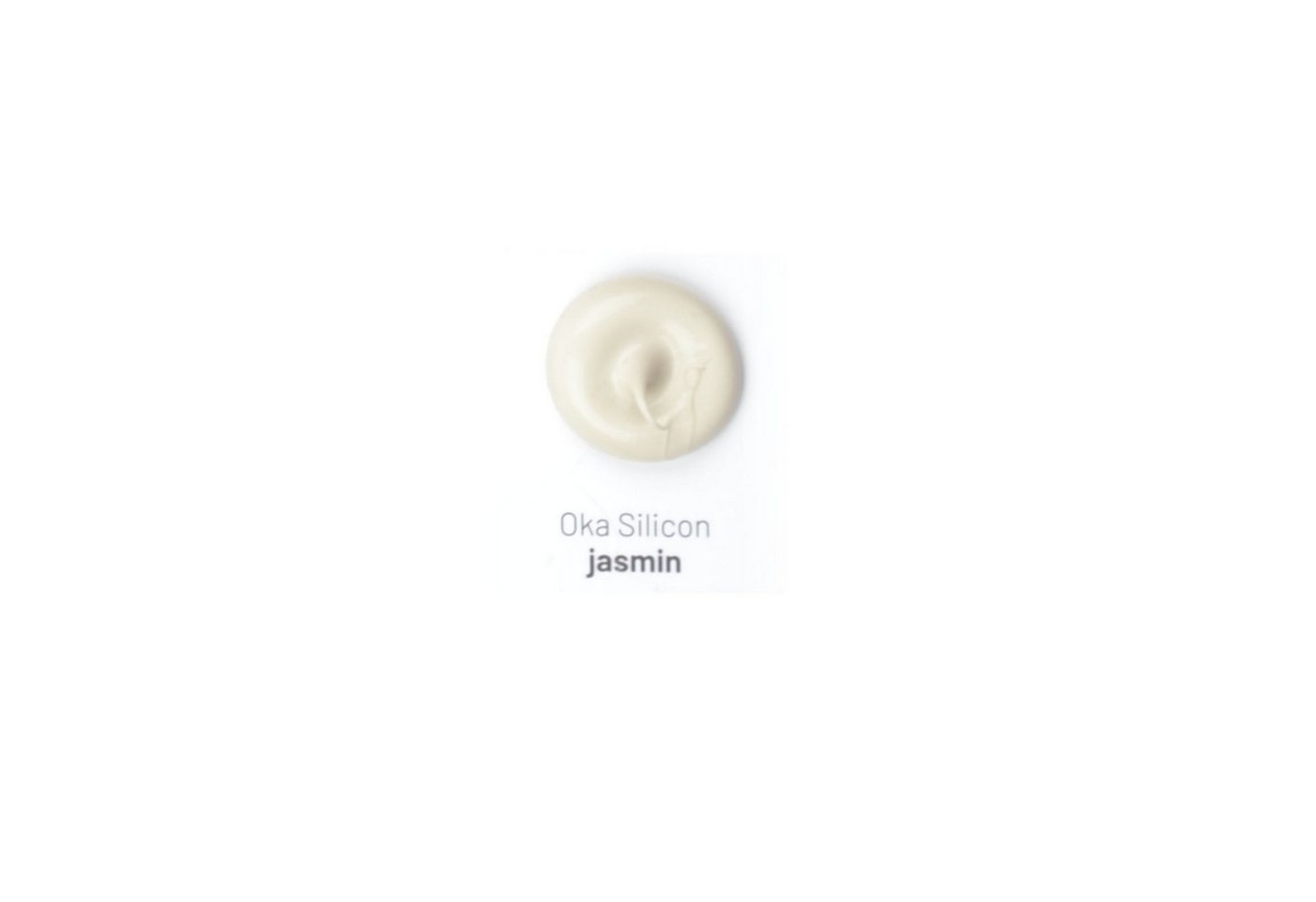 Kiesel Silikon 1 Stück KIESEL Oka Silicon (jasmin), 310 ml, Dichtstoff Abdichten Sanitär Bad Dusche Küche Bau Fliesen Fuge Bild 3