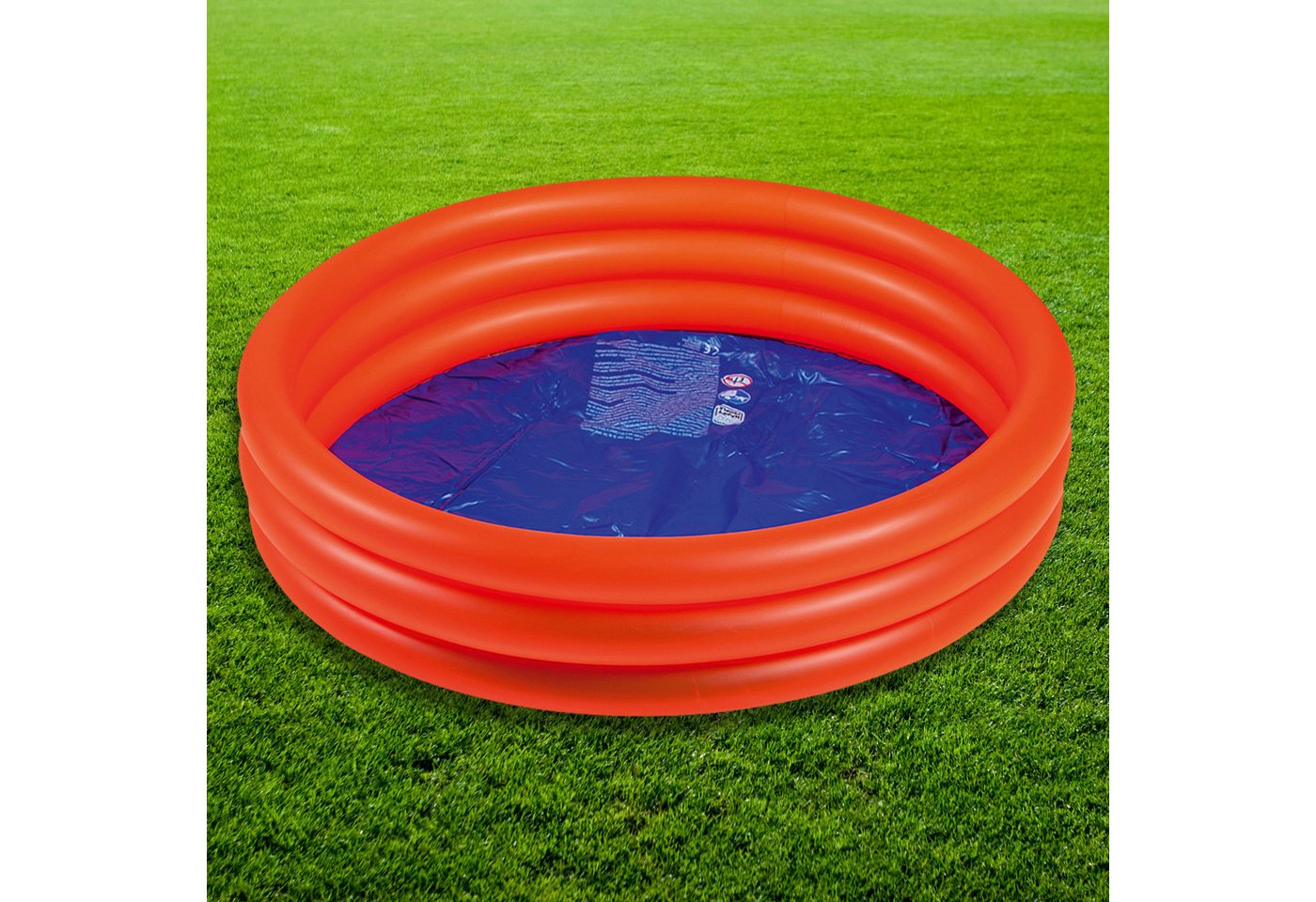 Smart-Planet Rundpool Baby Pool Mini Kinder Planschbecken 100 cm kleiner Baden für Babys Bild 2