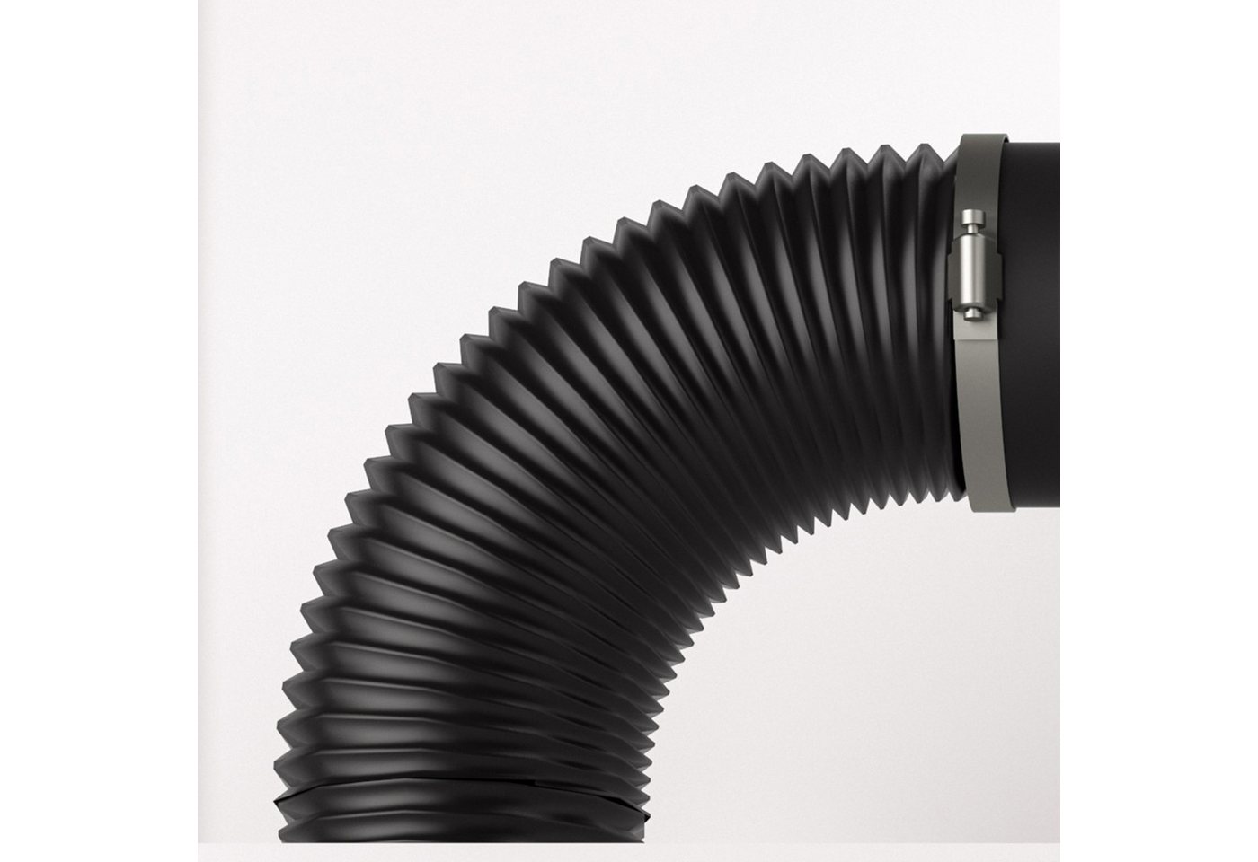 AC INFINITY Flexschlauch Flexibler 4-lagiger Luftschlauch, Flexibel, Formstabil, Widerstandsfähig gegen Risse und Leckagen, (Einzelartikel), Doppelte Aluminium-Innenlage, Doppelte PVC-Außenschicht