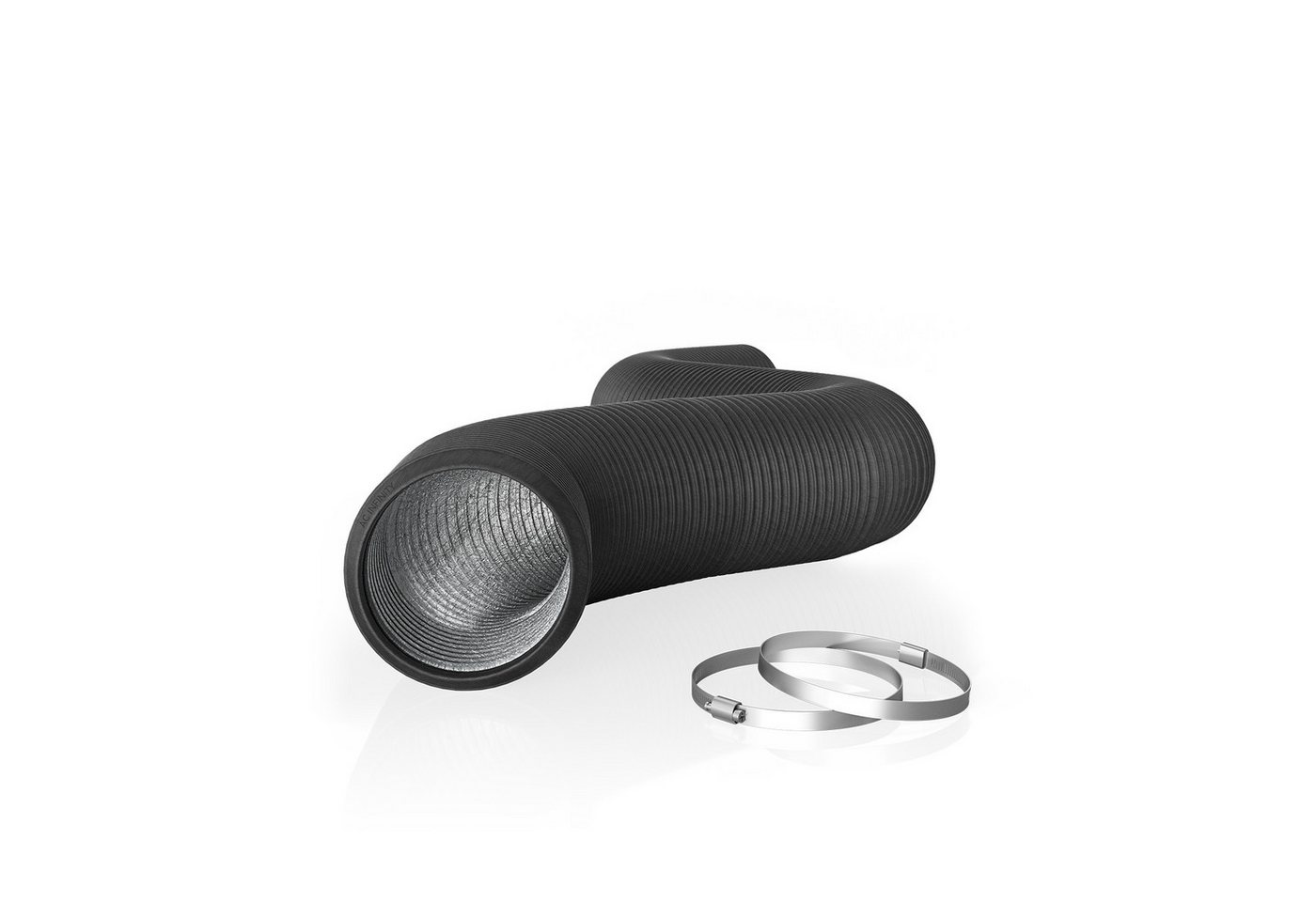 AC INFINITY Flexschlauch Flexibler 4-lagiger Luftschlauch, Flexibel, Formstabil, Widerstandsfähig gegen Risse und Leckagen, (Einzelartikel), Doppelte Aluminium-Innenlage, Doppelte PVC-Außenschicht Bild 3