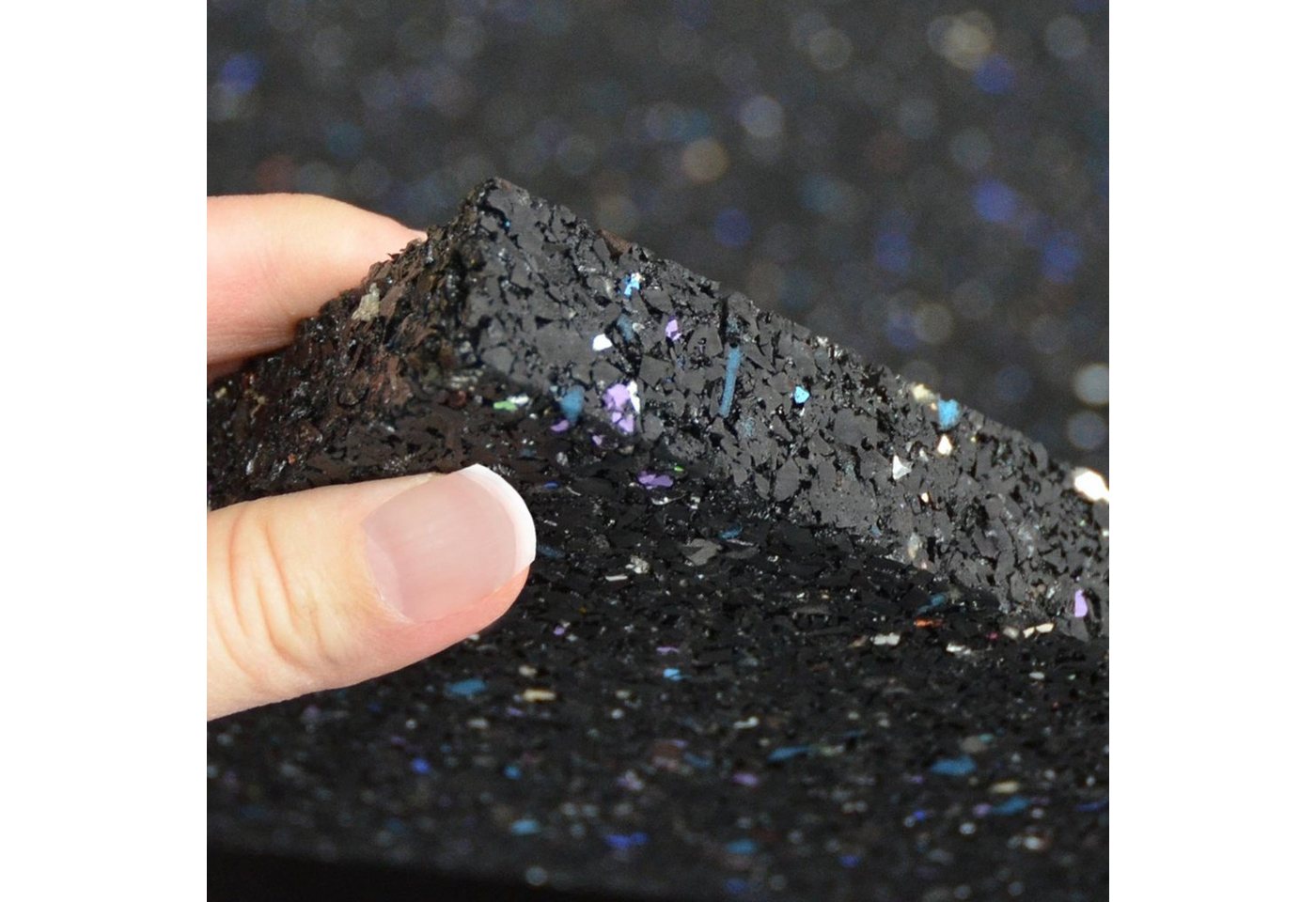 Karat Gummimatte Antivibrationsmatte, verschiedene Größen, ideal als Unterlage, In 4 Stärken Bild 3