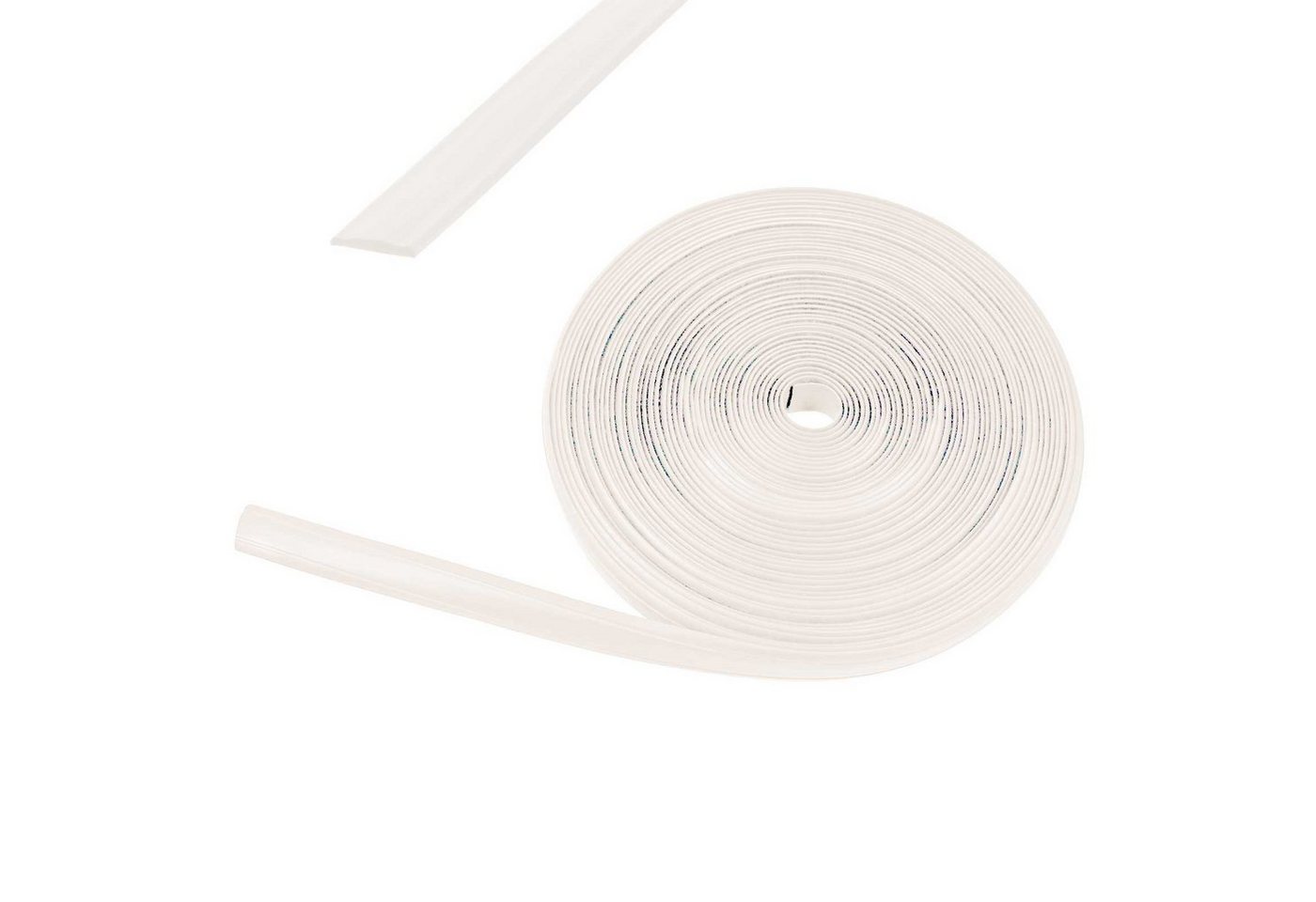 Wamovo Keder 10 Meter Kederband weiß 12 mm Kunststoff Leistenfüller für Wohnwagen