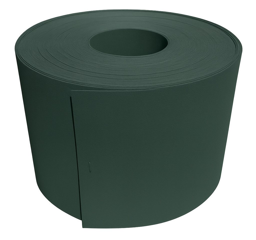 Systafex® Sichtschutzstreifen Sichtschutz Rolle RAL6005 Grün 26m für Doppelstabmattenzaun, UV-beständig, witterungsbeständig, blickdicht Bild 2