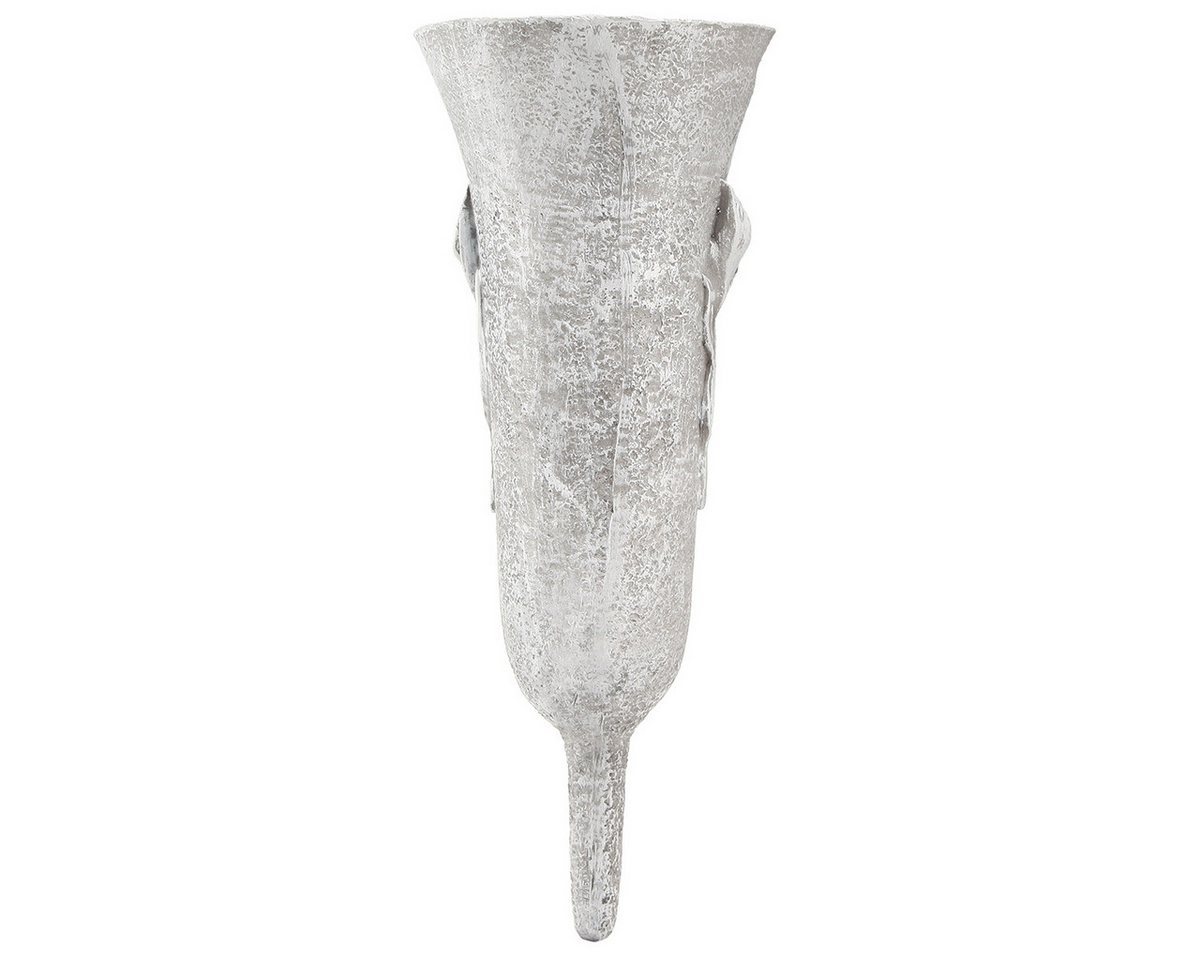 Florists Products Bodenvase Edle Grabvase Grau zum Stecken, Calla-Motiv, wetterfest Bild 4