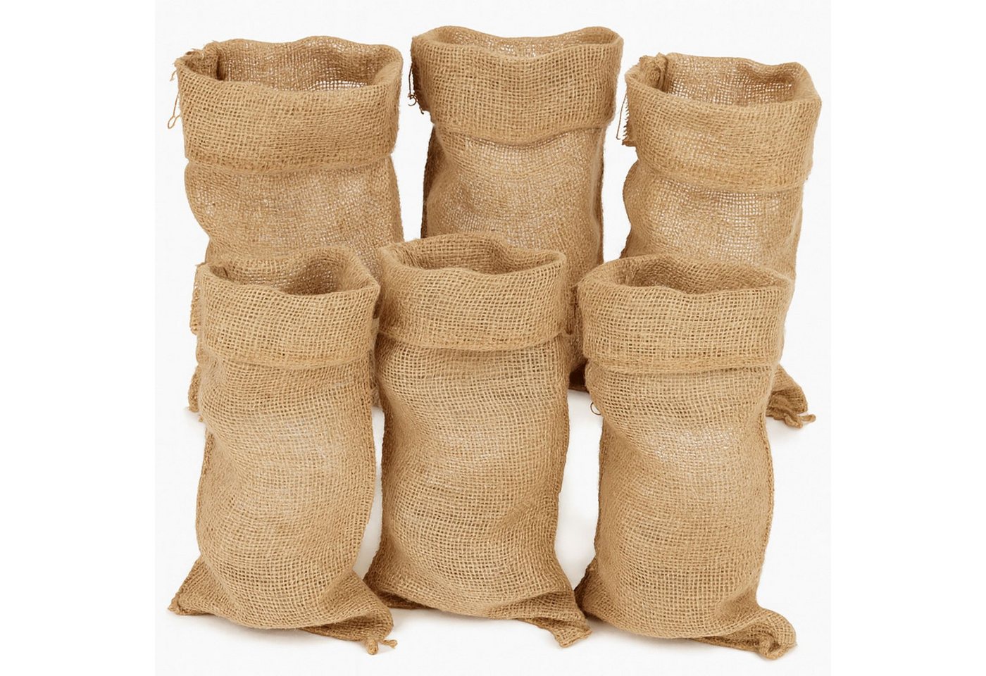 BURI Unkrautvlies Jutesack 60x30cm ca. 25kg Jute Jutesack Kartoffelsack Säcke Jutesäcke Bild 5