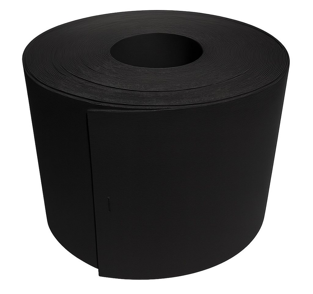 Systafex® Doppelstabmattenzaun Sichtschutz Rolle RAL9005 Schwarz 26m für Doppelstabmattenzaun, Bruchsicher, uv-beständig, witterungsbeständig, kürzbar Bild 2