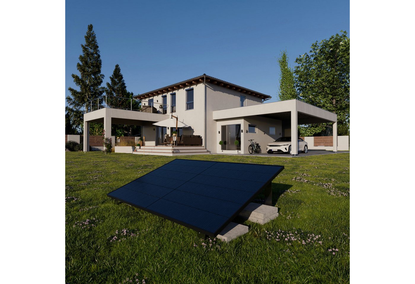 Kleines Kraftwerk Solarmodul, 500 W, Monokristallin, (1-St., einzelne Solarmodule), 500W Bild 2