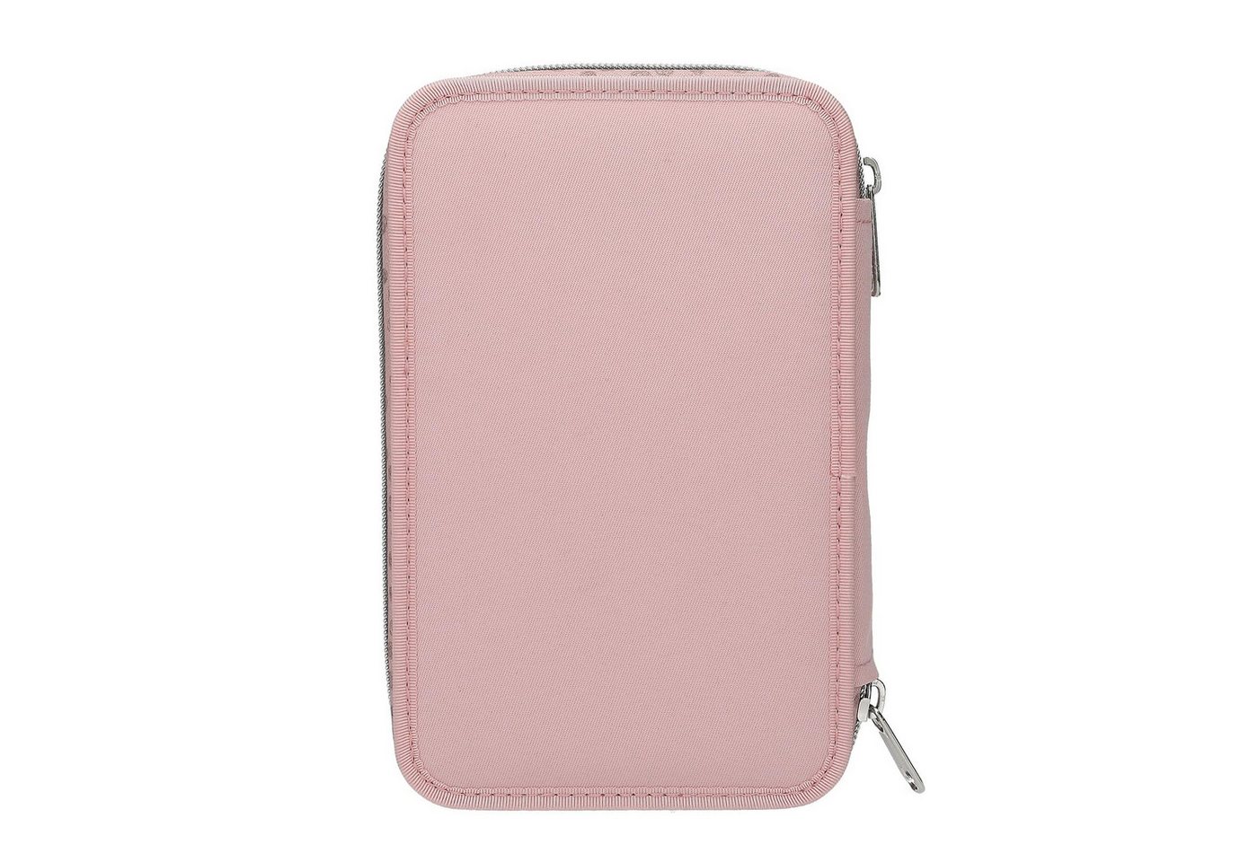 Depesche Federmäppchen Gefüllte 2-Fach Federtasche Rosa mit Model Motiv und Hund, Buntstifte, Schere, Lineal UVM. Bild 4