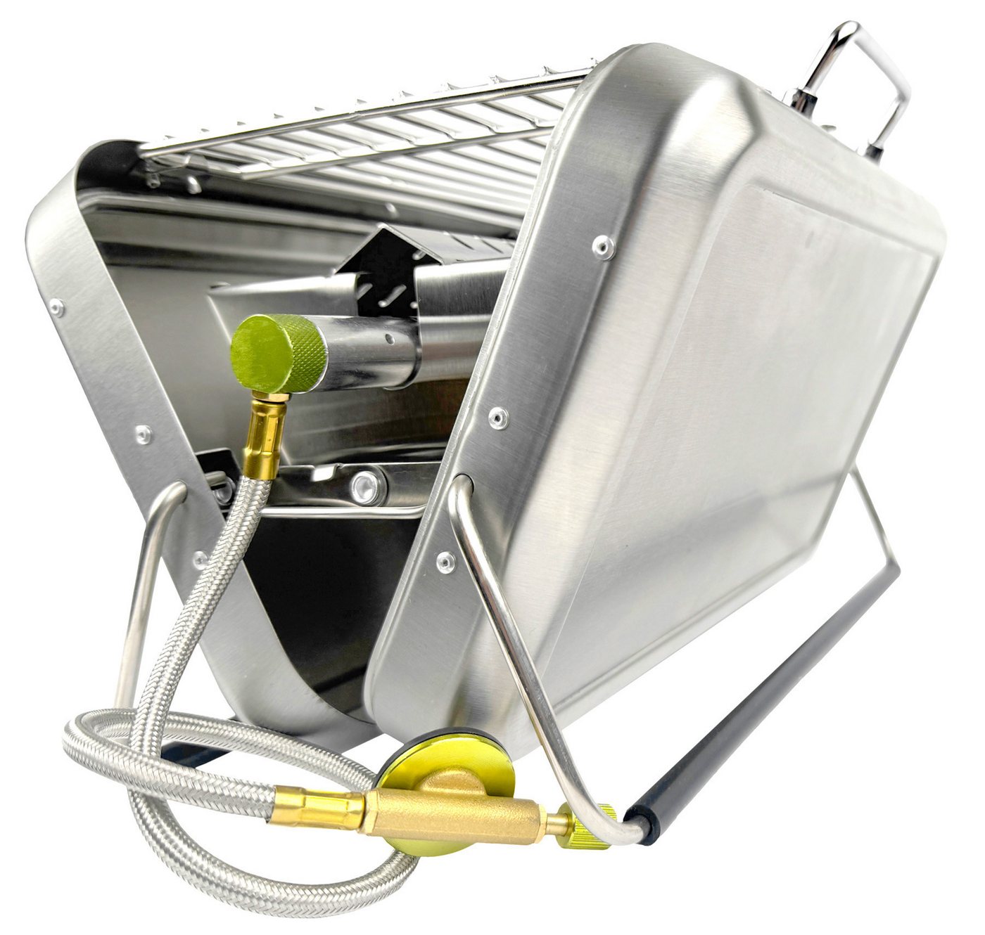 GARDINGER Gasgrill Camping Gasgrill BBQ42 Gaskartusche 450 g EN 417 Sicherheitsanzünder, Aktions-Set, (LxBxH) 310x200x70 mm Bild 5