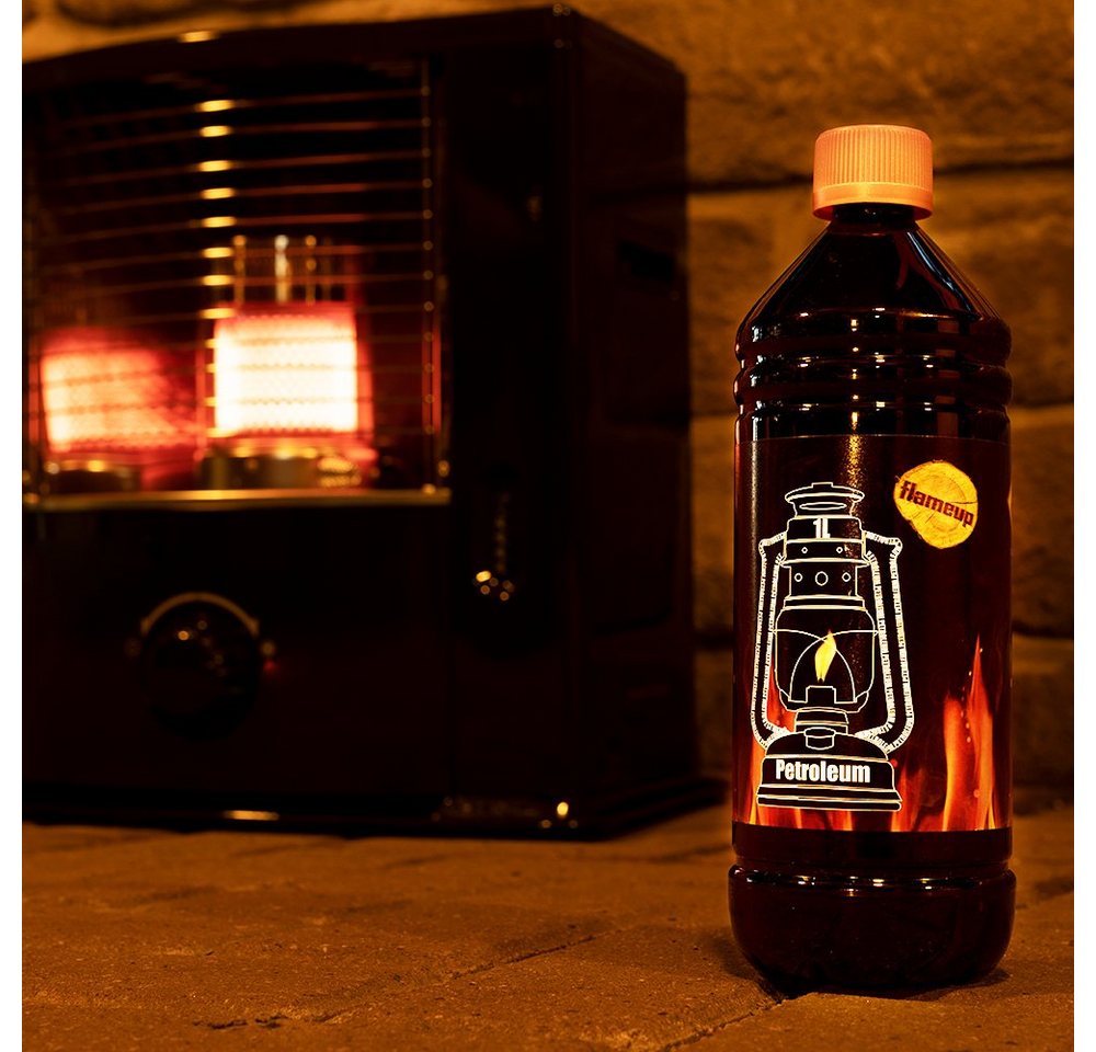 Flameup Petroleum Petroleum für Petroleumheizung Petroleumofen Petroleumlampe 1-24 Liter, 1 l Bild 5