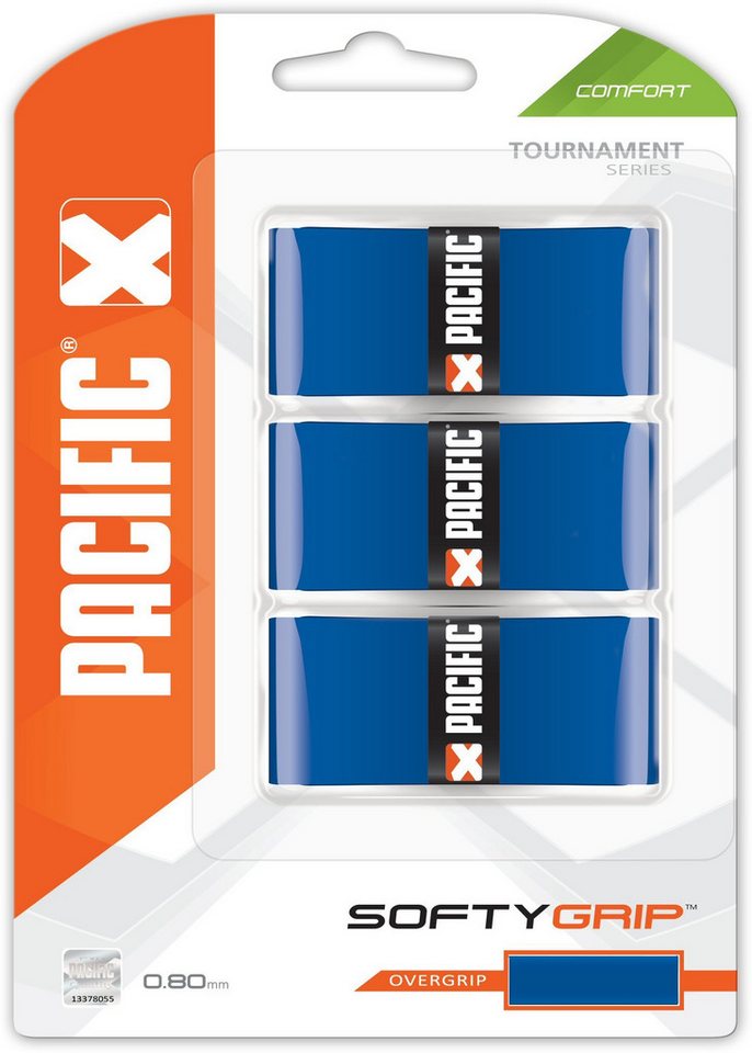 Pacific Griffband Overgrip Softy 0.8mm blau 3er