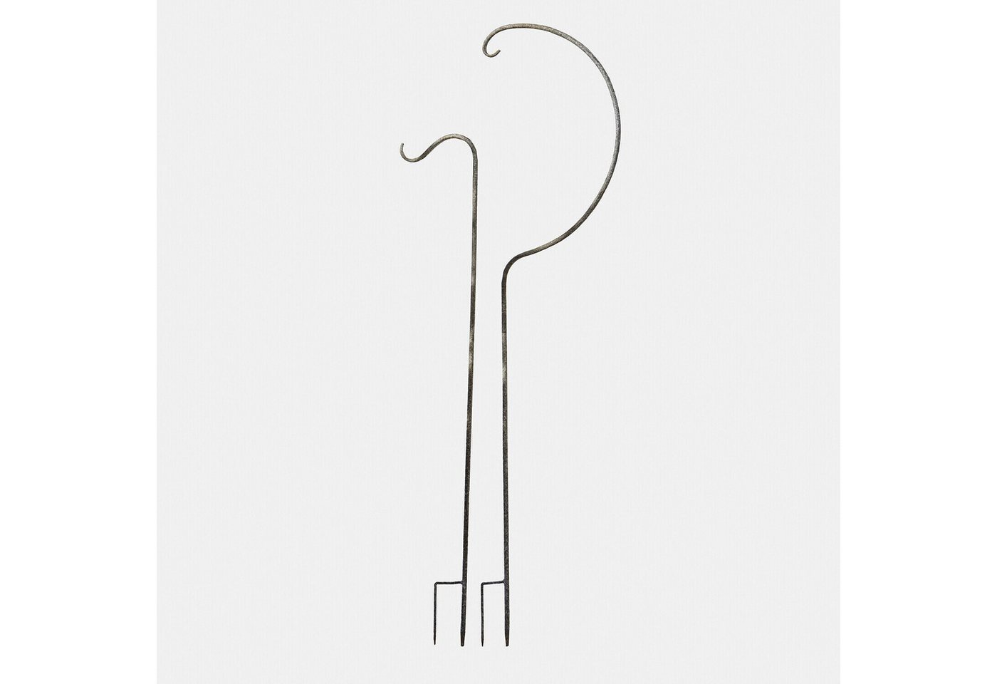 Mirabeau Gartenstecker Gartenstab 2er Set Omirah antikgrau Bild 4