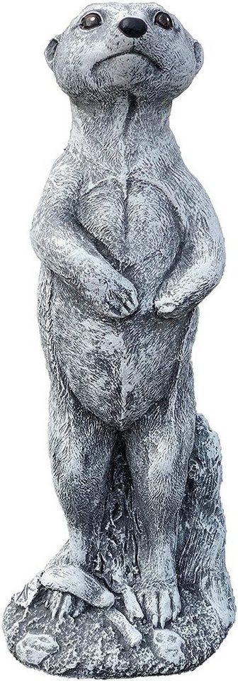 Stone and Style Gartenfigur Frostfeste Steinfigur Erdmännchen stehend Bild 4