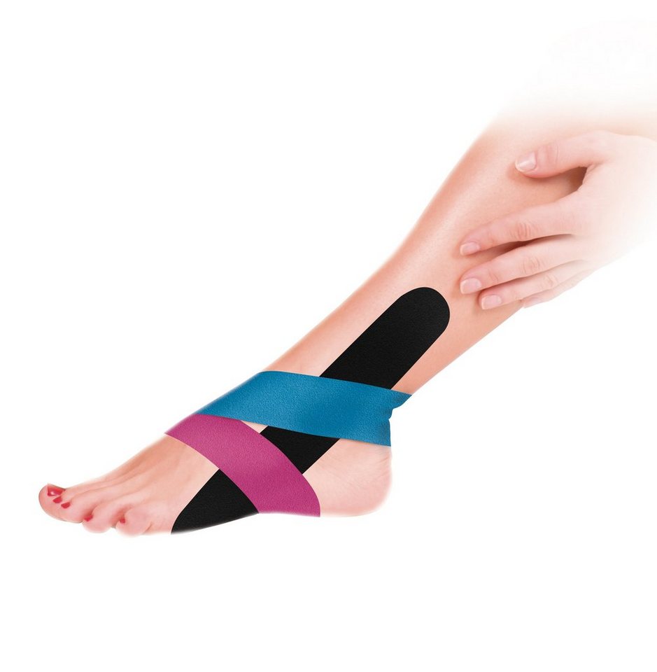 HARO-MC Kinesiologie-Tape Kinesiologie Tapes 2 x je 5 x 15 cm, 2 x je 5 x 30 cm (4-St)