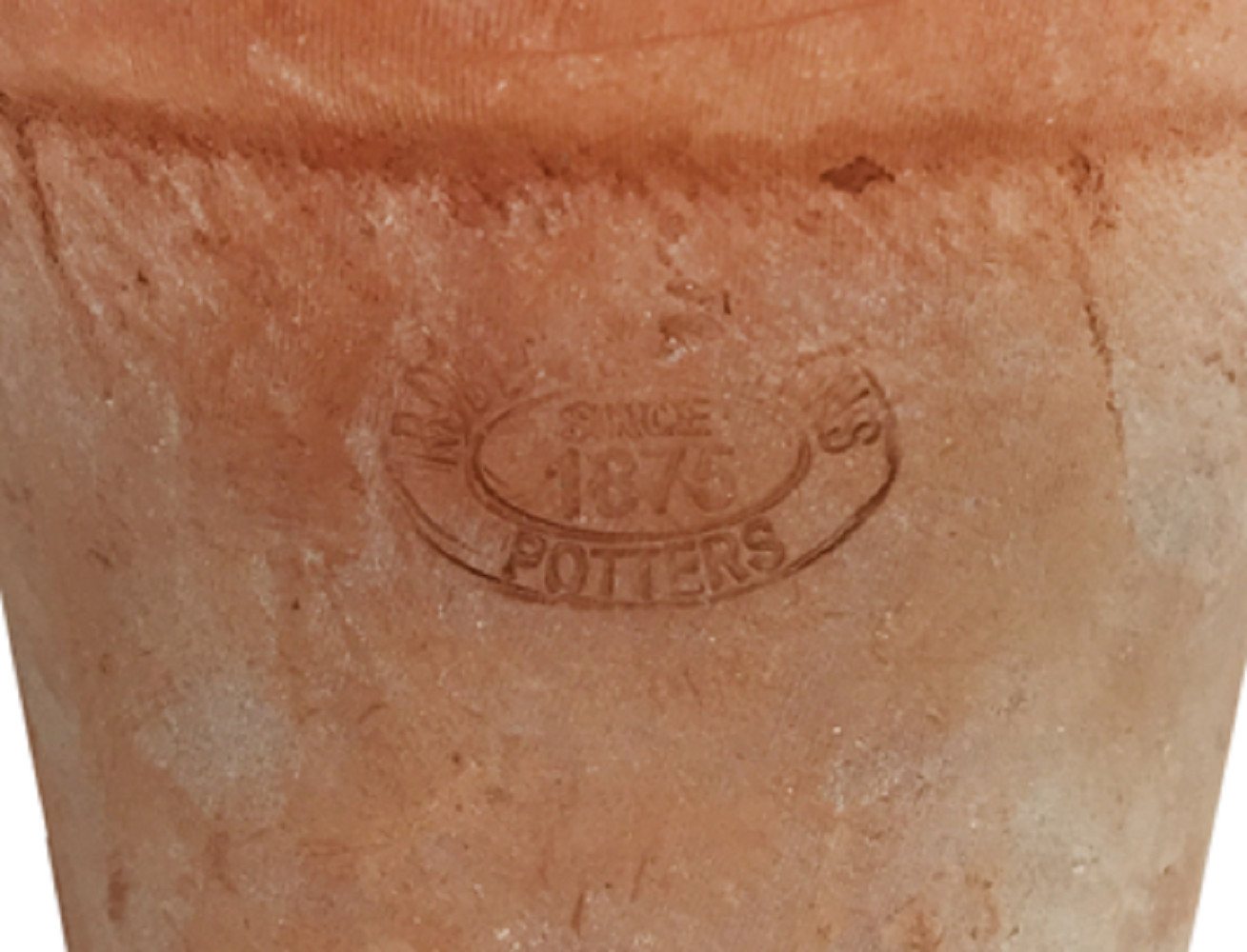 Dekowunder Übertopf Aged Terracotta Blumen Über Um Ton rund Blumen Ampel Wand Pflanz Long Bild 2