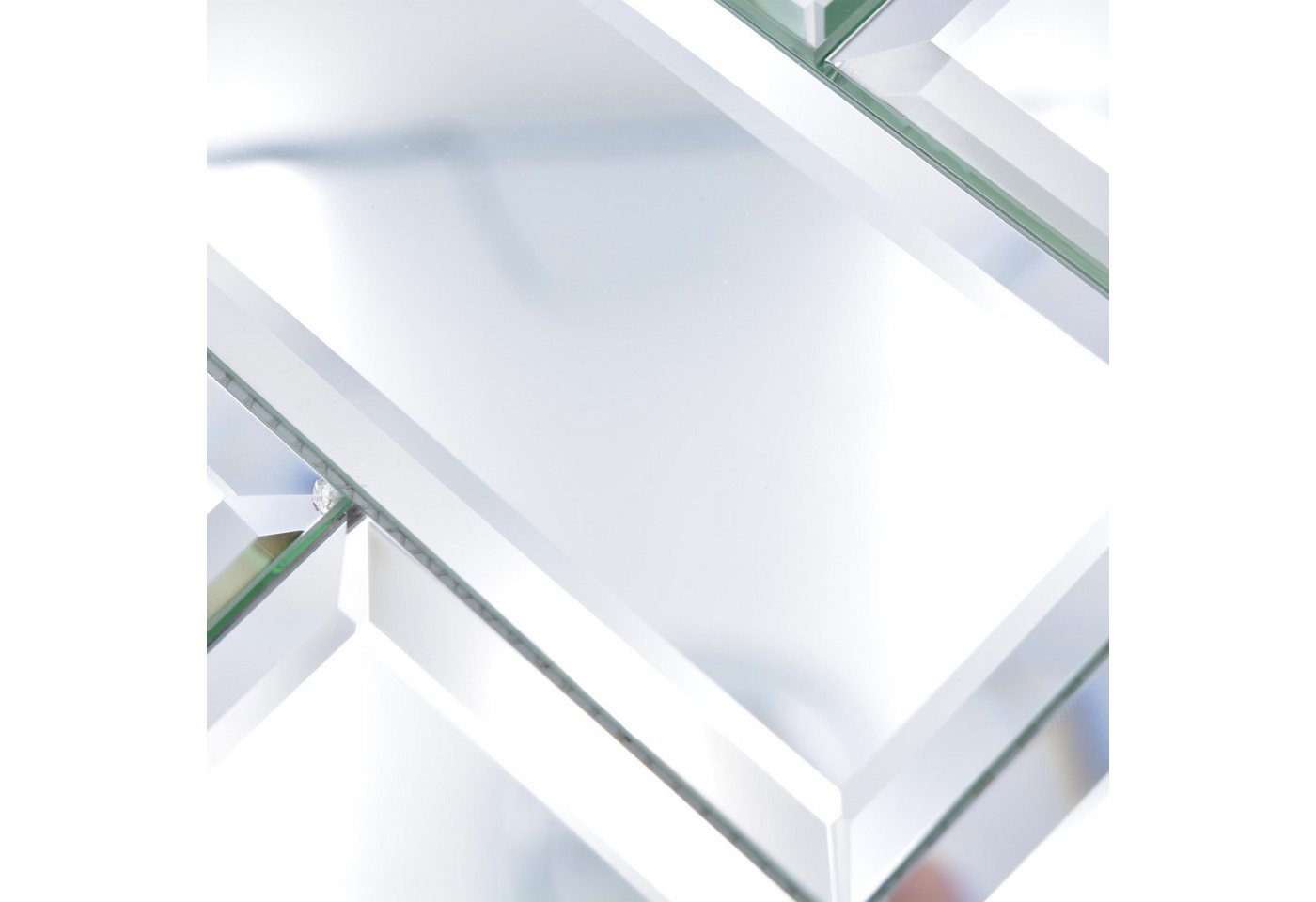 Mosafil Mosaikfliesen Spiegel Metro Mosaik Fliesen Reflexion Rechteck 73, Spiegel 29.800x29.800, Verlegefertig auf ein Netz geklebt Bild 2