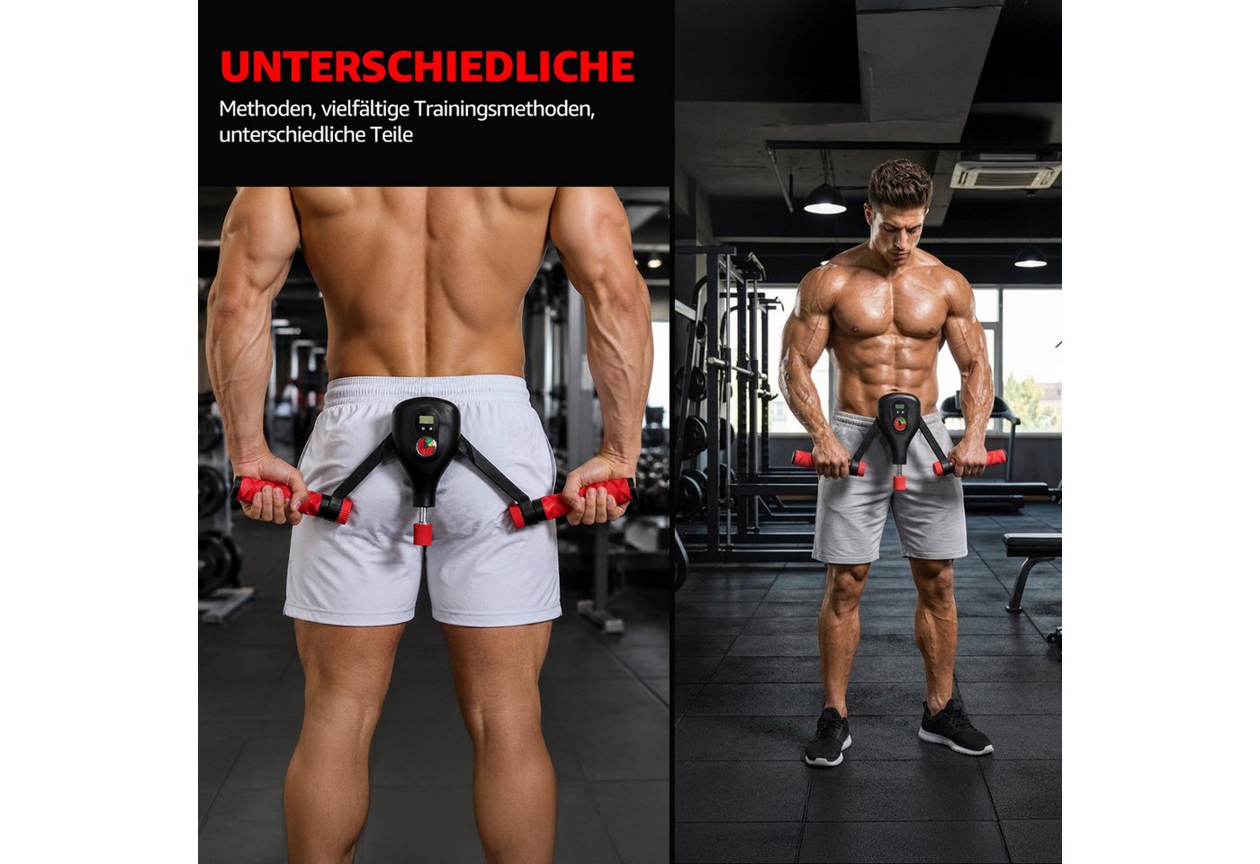 AKKEE Beckenbodentrainer Oberschenkeltrainer, Po Trainer für Zuhause, Einstellbarer Widerstand, Beckenboden Trainer Damen und Herren