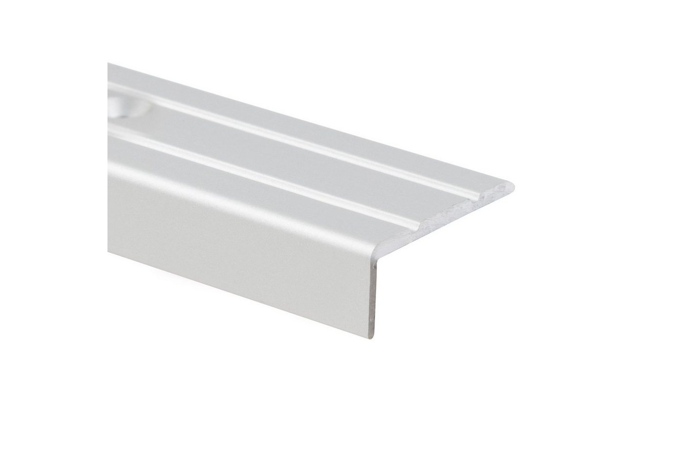 Karat Winkelprofil Winkelprofil, Für Treppenstufen & Absätze, Aluminium, 24,5 x 10 mm Bild 2