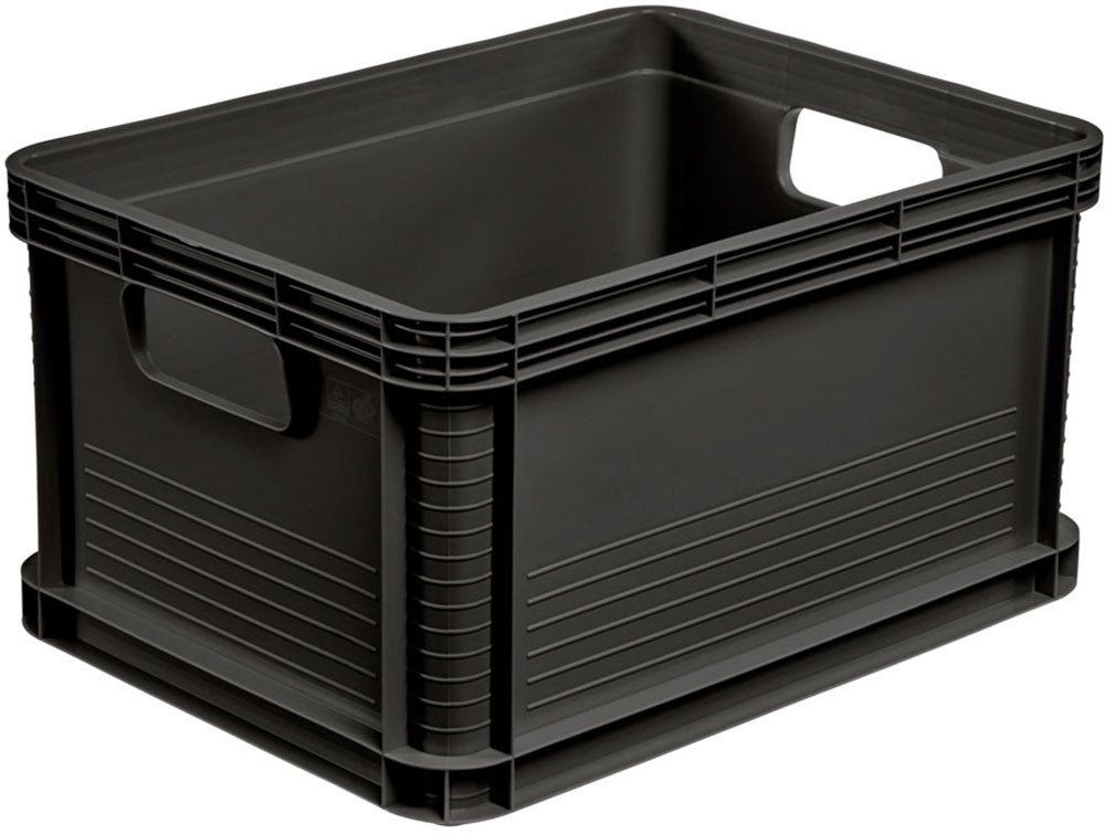 keeeper Transportbehälter Transportbox robert, 8er Set, 20 L, 40 x 30 x 22 cm, (Set, 8-St), säure- und laugenbeständig, 30 kg Tragkraft Bild 2