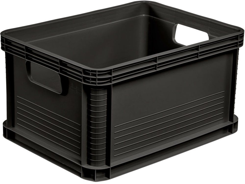 keeeper Transportbehälter Transportbox robert, 8er Set, 20 L, 40 x 30 x 22 cm, (Set, 8-St), säure- und laugenbeständig, 30 kg Tragkraft Bild 3