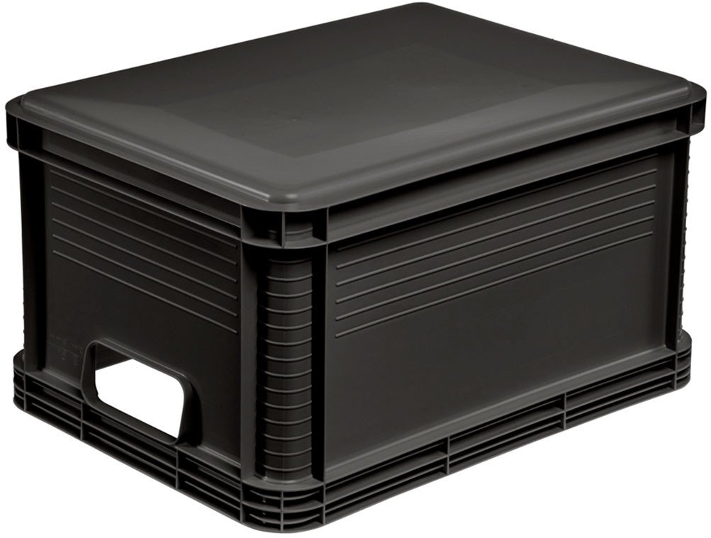 keeeper Transportbehälter Transportbox robert, 8er Set, 20 L, 40 x 30 x 22 cm, (Set, 8-St), säure- und laugenbeständig, 30 kg Tragkraft Bild 4
