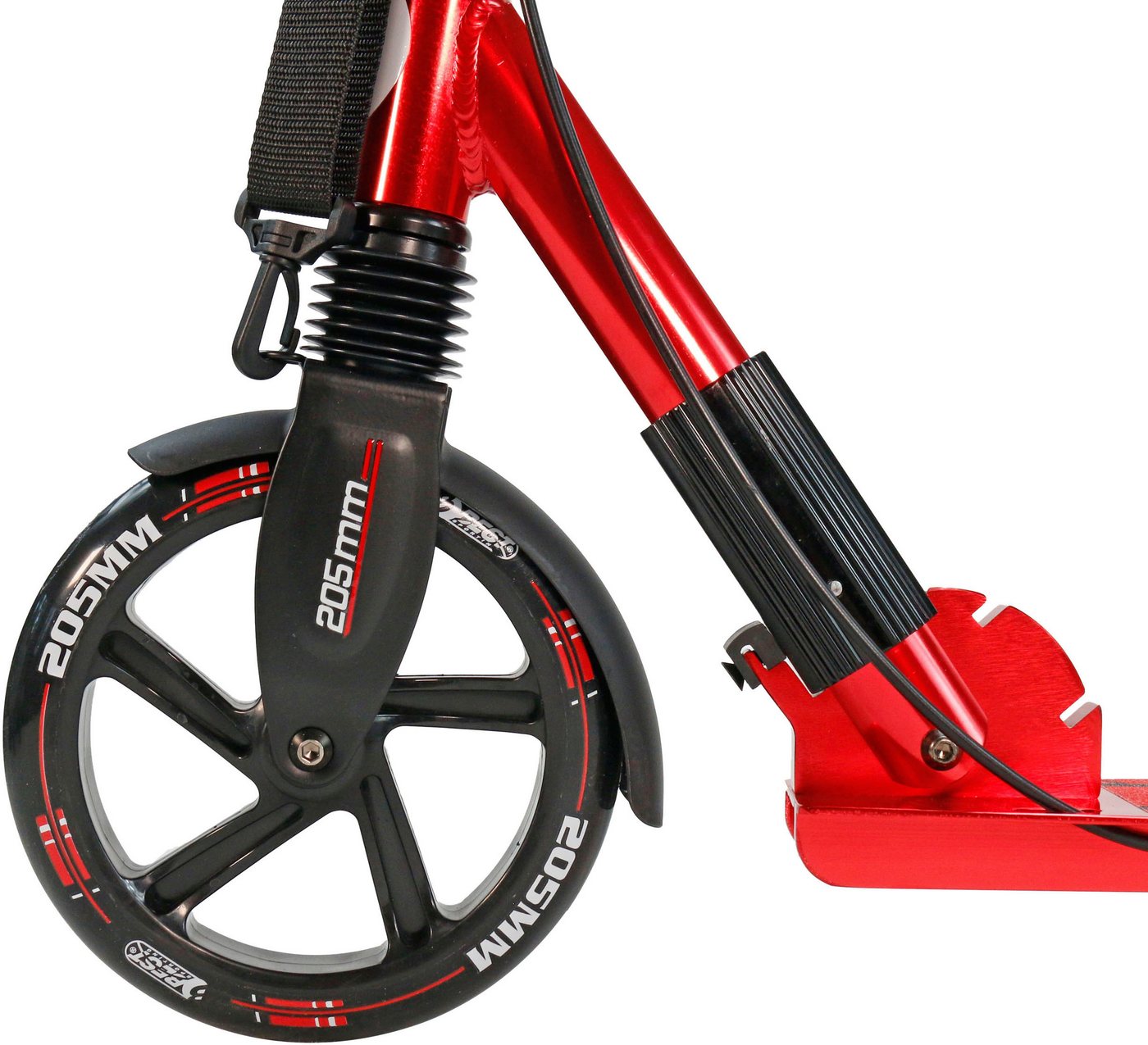 Best Sporting Cityroller City-Scooter schwarz rot