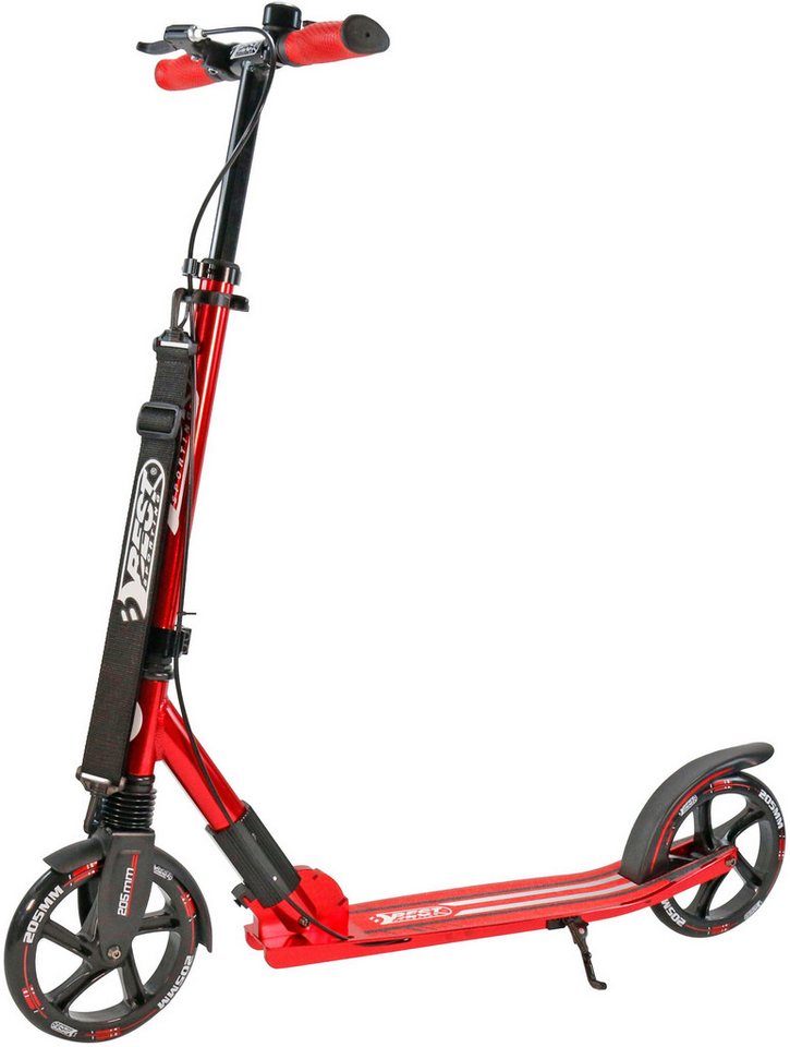 Best Sporting Cityroller City-Scooter schwarz rot Bild 3