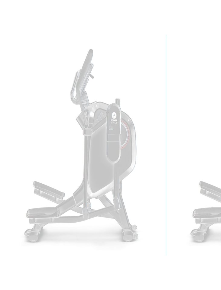 adidas Performance Crosstrainer adidas X-800 Power Stride Ellipsentrainer (Fitnessgerät), Power Stride Schrittlängenverstellung Bild 2