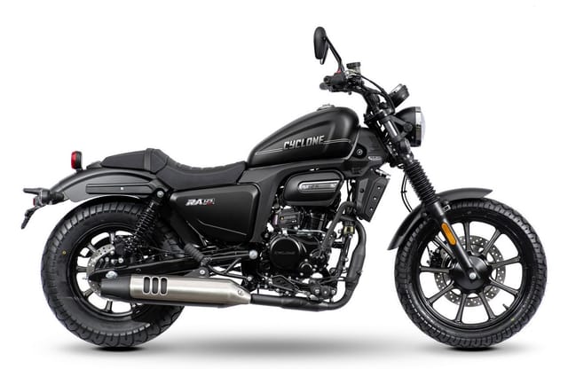 Cyclone Motorrad RA125 Plus, 125, E5+, Cruiser, 124 ccm, 99 km/h, Euro 5+, 11 kW, 15 PS, ABS, 125er Chopper, digitales Cockpit