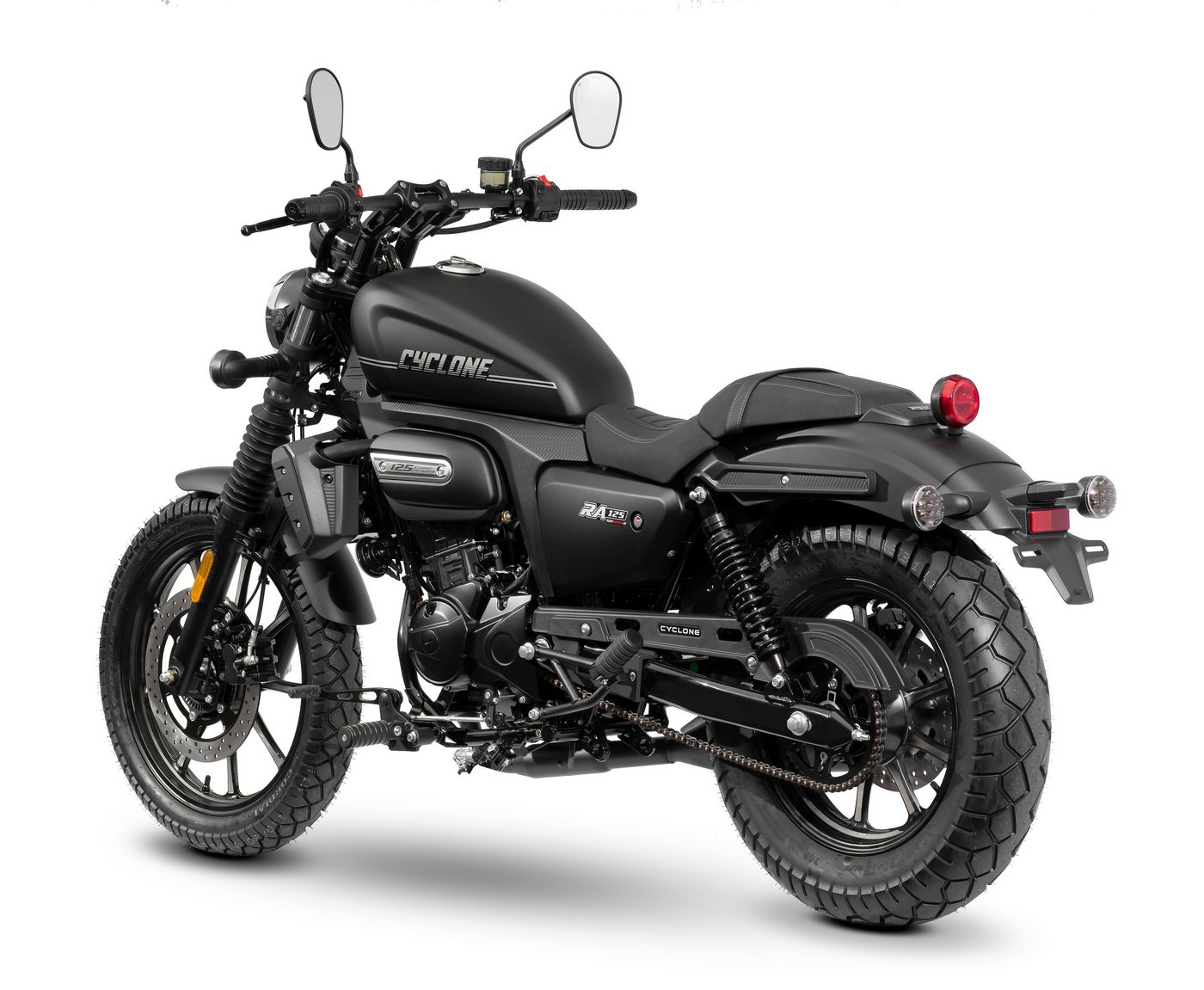 Cyclone Motorrad RA125 Plus, 125, E5+, Cruiser, 124 ccm, 99 km/h, Euro 5+, 11 kW, 15 PS, ABS, 125er Chopper, digitales Cockpit Bild 4