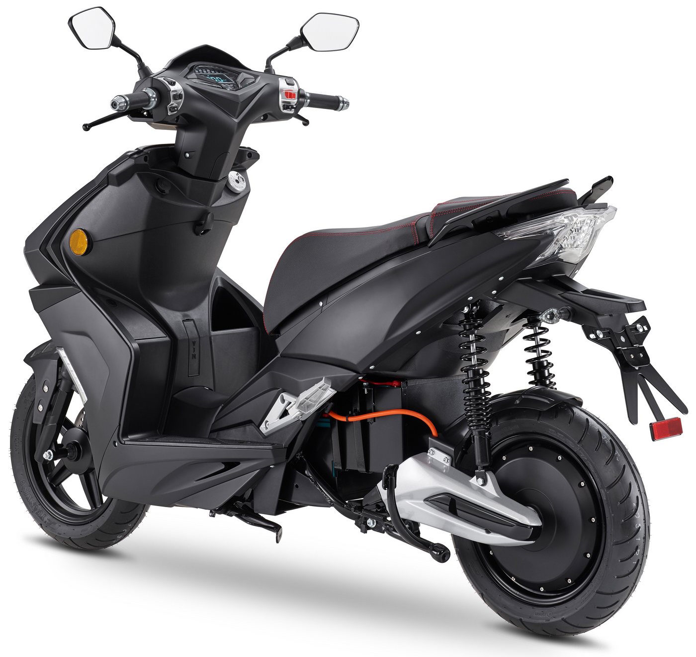Luxxon E-Motorroller LuXXon F18e (45km/h), 3000 W, 45 km/h, Elektroroller mit Straßenzulassung, LED-Paket