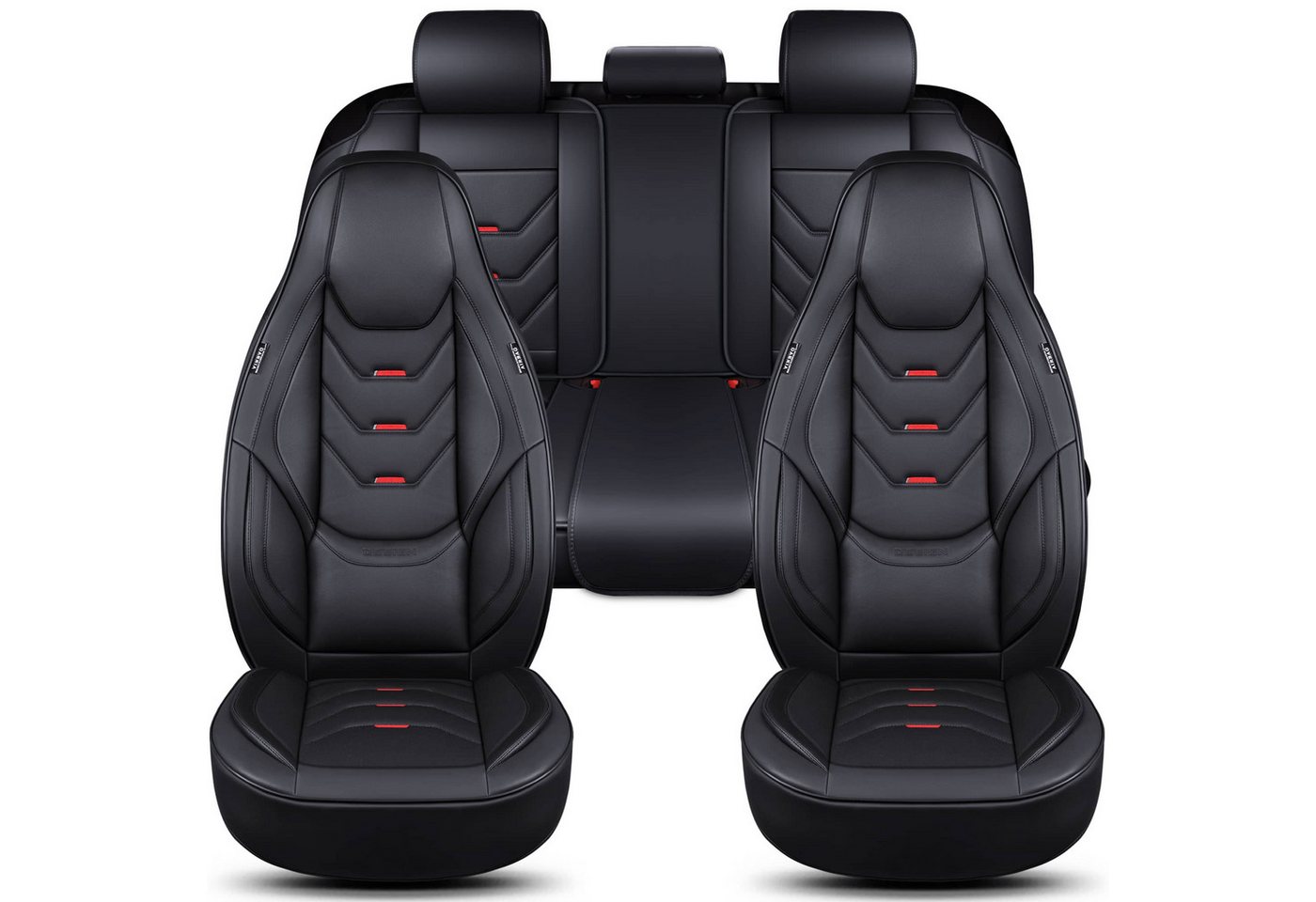BREMER SITZBEZÜGE Autositzbezug für BMW 3er Bj 2005-13 (FL1), Set, 2-tlg., Komplettset Vorne und Hinten, in Schwarz