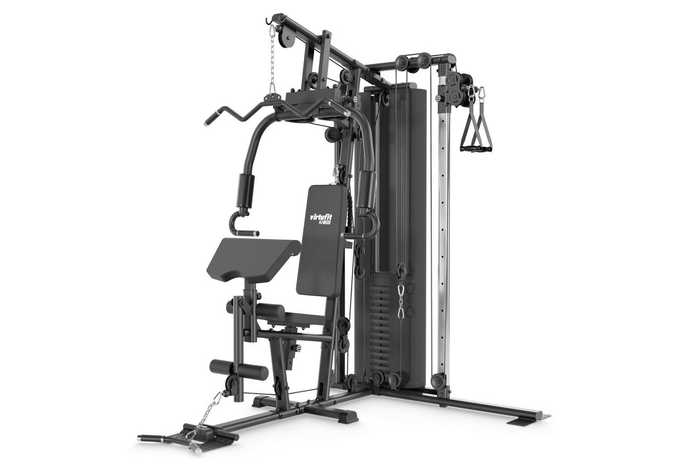 VirtuFit Kraftstation VirtuFit KH200 Homegym Kraftstation mit 80 kg Gewichtsstapel
