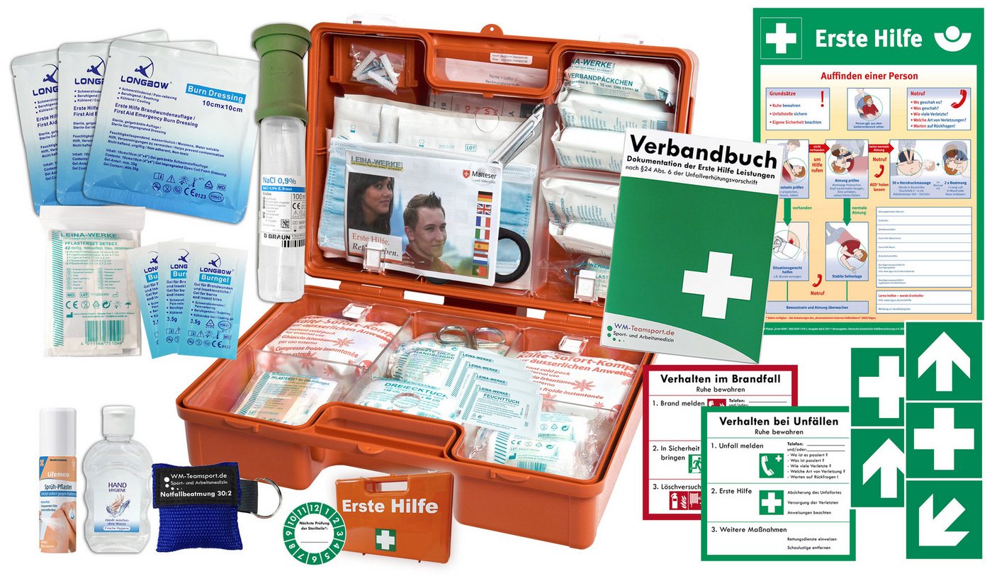 WM-Teamsport Erste-Hilfe-Koffer Erste-Hilfe-Koffer GASTRO M5 Komplettpaket für Betriebe NEUE DIN 13157 Bild 2