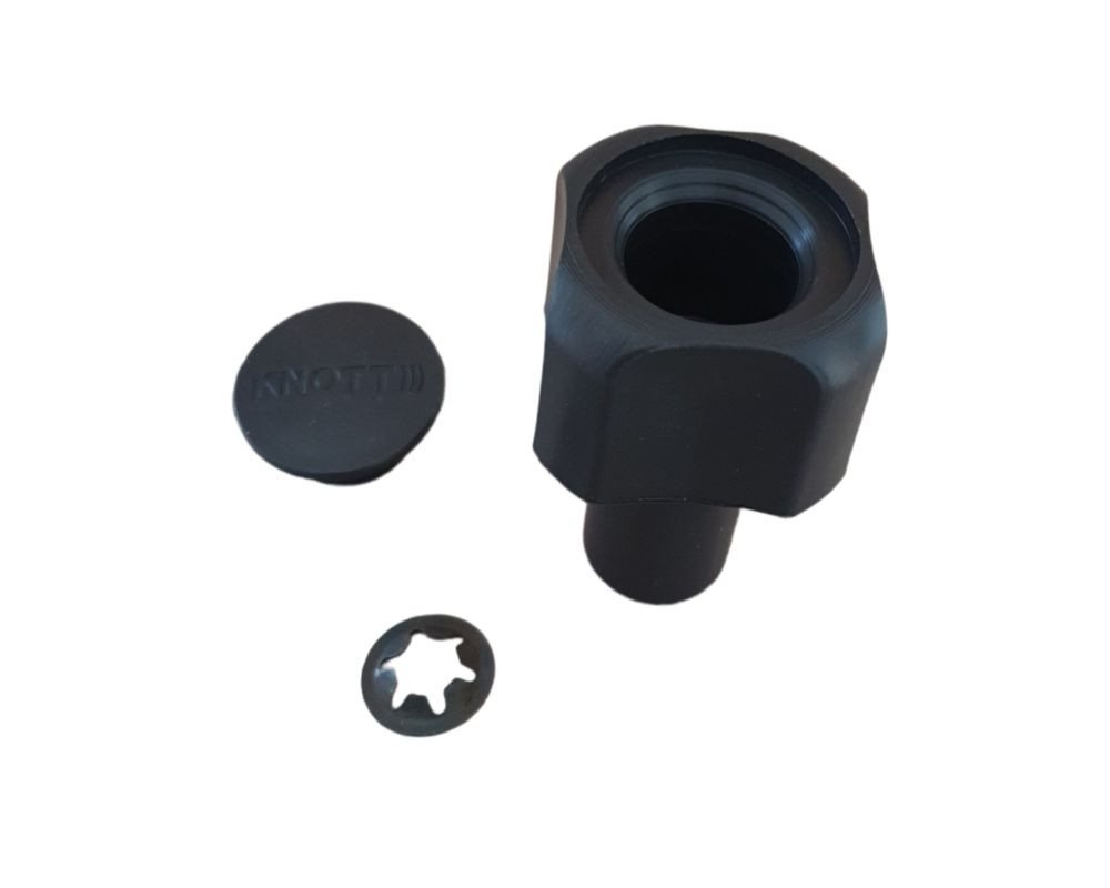 Knott Anhänger Ersatzkurbelknopf für Stützradkurbel Ø 10,5mm Bild 2