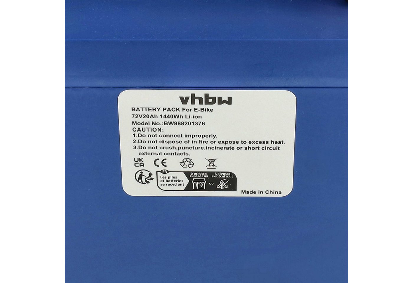 vhbw Akku passend für Futura Falcon Elektrorollstuhl / E-Bike / E-Scooter Elektromobil-Akku Akku Li-Ion 20000 mAh (72 V, 1 St), Leistungsfähiger Austausch-Akku für E-Rollstuhl, Elektro Scooter, Mit Bild 4