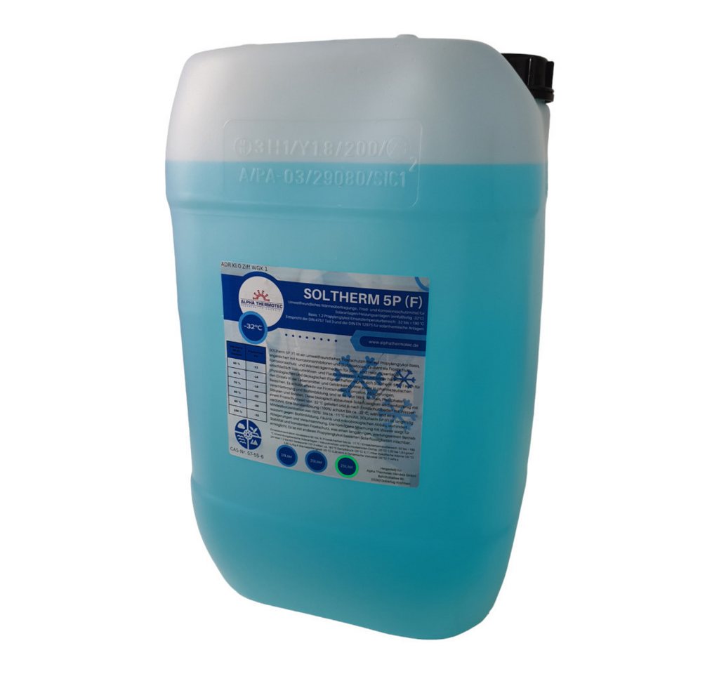 Alpha Thermotec Solarflüssigkeit Gemisch, bis -32 °C, 25 l Bild 2
