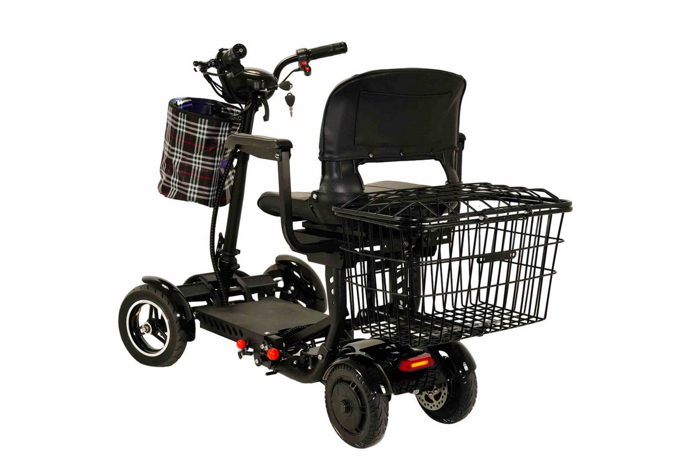 Urban Hopper E-Motorroller Elektro Seniorenmobil 4-Rad Mobilitätshilfe Faltbar Urban Hopper, 250 W, 6 km/h, Urban Hopper Best Ager Fold Lithium-Akku ca. 40km