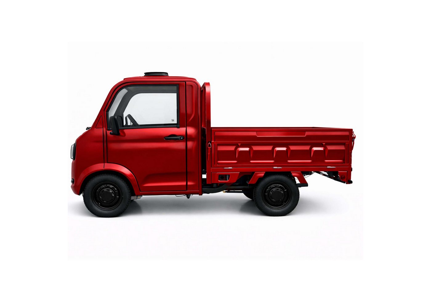 Urban Hopper E-Motorroller Elektro Kabinenroller Lastenrad Mini-LKW Urban Hopper Pickup Twin, 3000 W, 40 km/h, Twin Für 2 Personen, mit Pritsche, Reichweite 70km Blei-Gel-Akku COC Bild 5