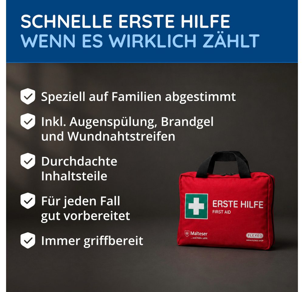 FLEXEO Erste-Hilfe-Set Family, (130 St) Bild 4